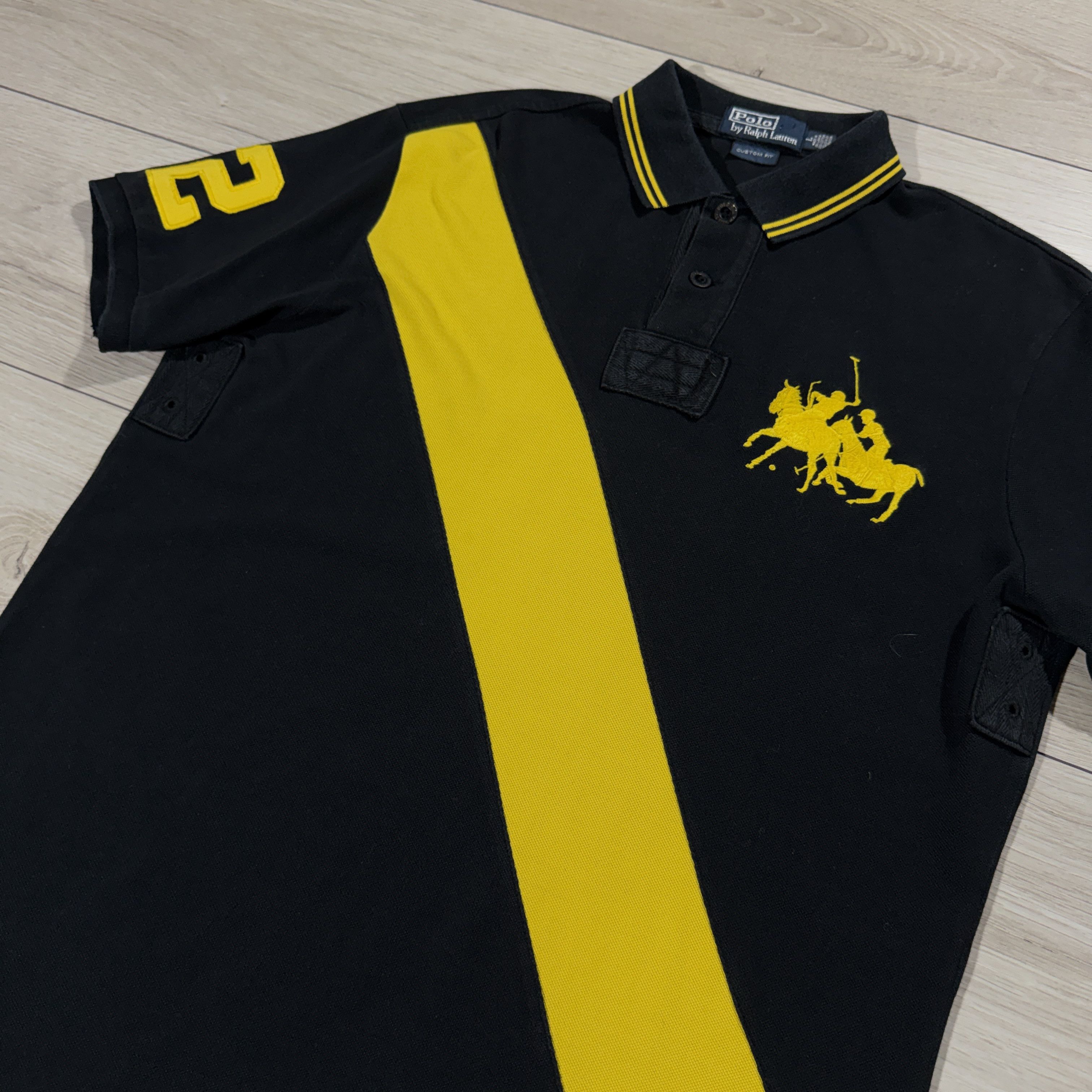 Polo Ralph Lauren Vintage Polo Ralph Lauren Pony Short Sleeve Polo Size L/XL Size US XL / EU 56 / 4 - 4 Thumbnail
