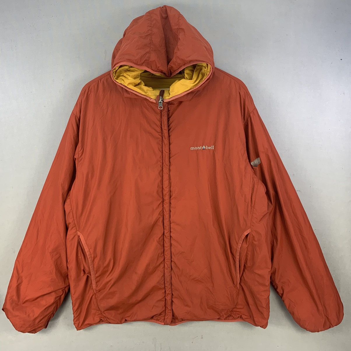 Montbell Vintage Montbell Puffer Reversible Zipper Hooded Jacket Size US XL / EU 56 / 4 - 14 Thumbnail