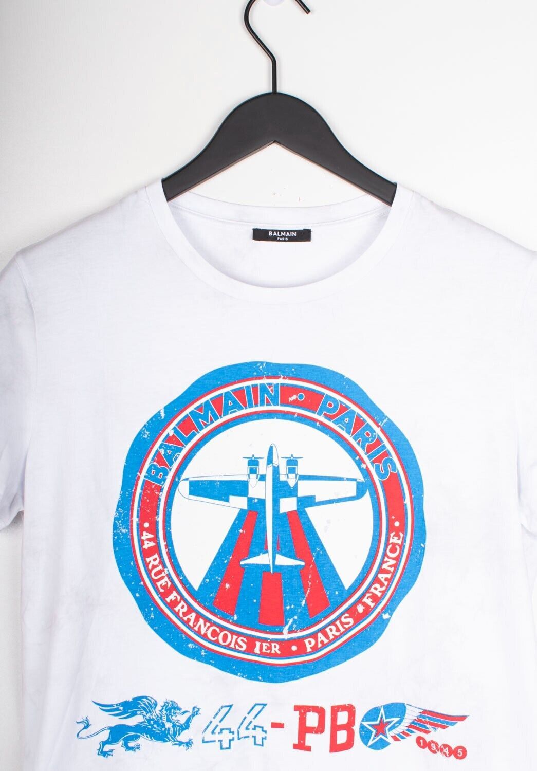 Balmain Original Balmain Paris Men White T Shirt Size M B013 Size US M / EU 48-50 / 2 - 2 Thumbnail