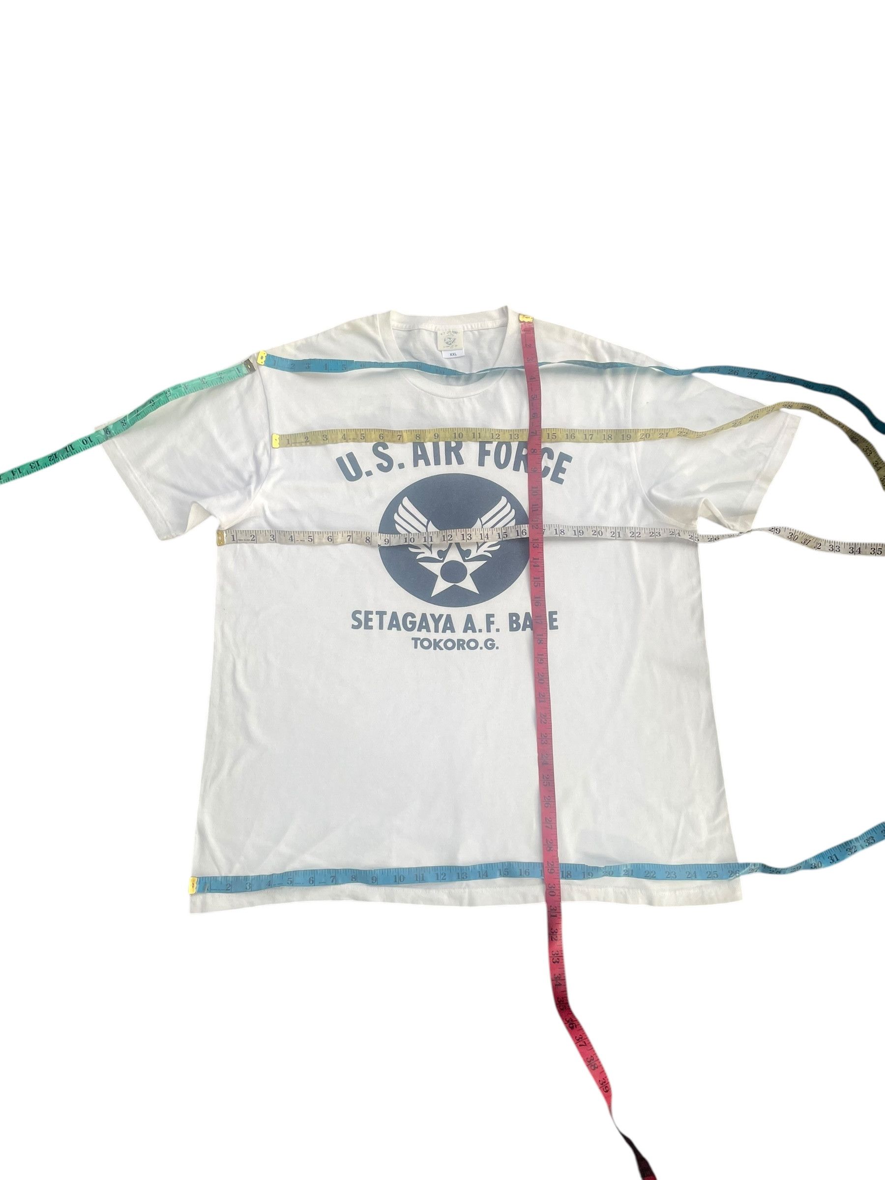 Japanese Brand Us Air Force Tshirt Size US XXL / EU 58 / 5 - 9 Thumbnail
