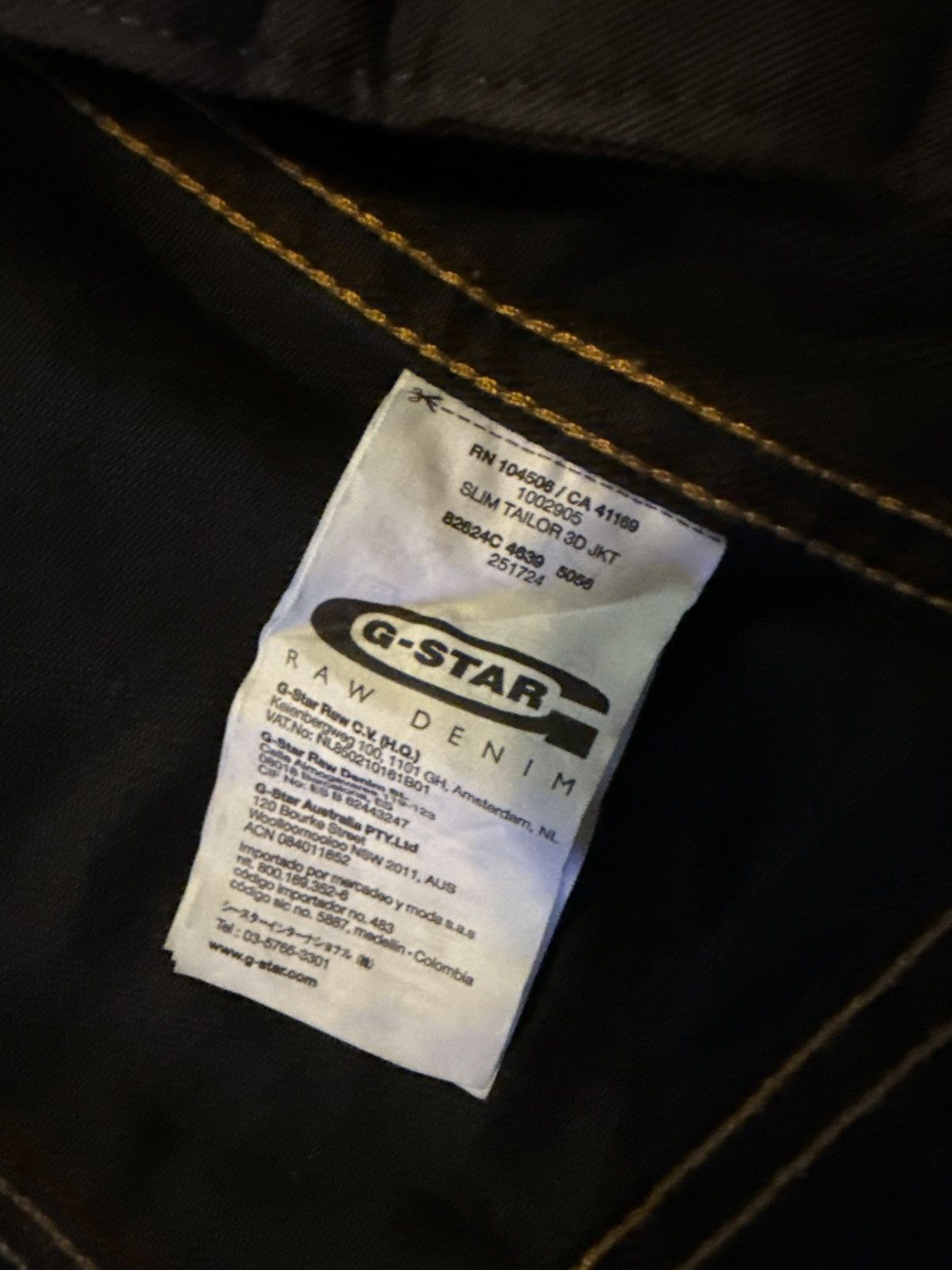 G-Star G Star Raw Denim Jacket Size US M / EU 48-50 / 2 - 6 Thumbnail