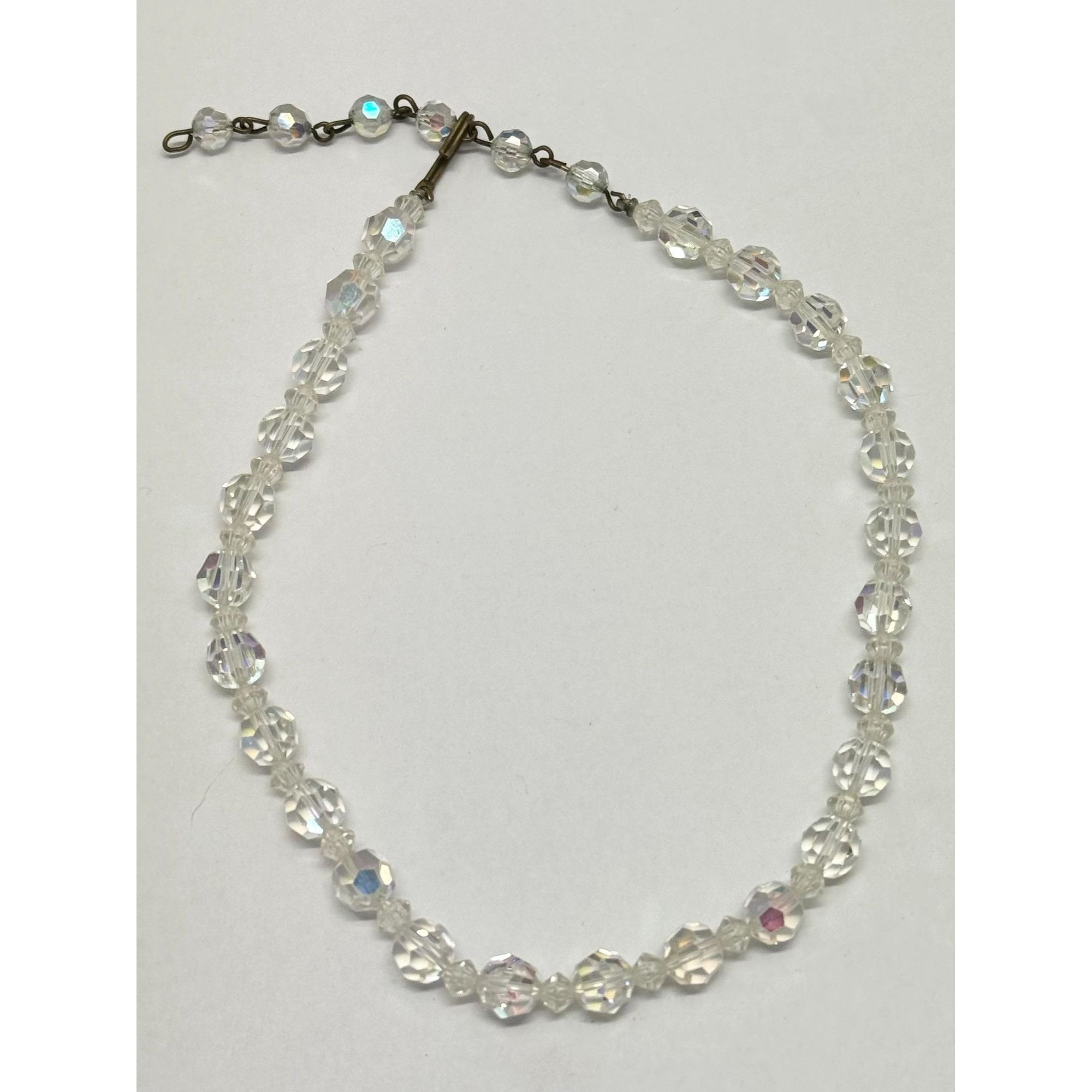 Vintage Vintage crystal beaded collar necklace Size ONE SIZE - 1 Thumbnail