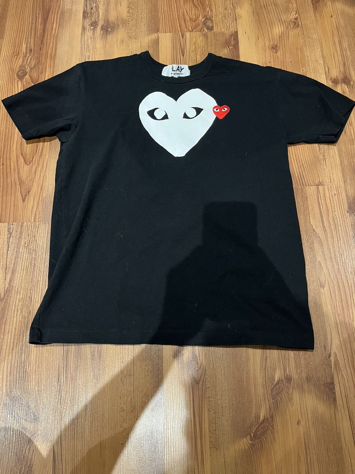 Comme Des Garcons Shirt Long Sleeve Logo T Shirt Black | Grailed