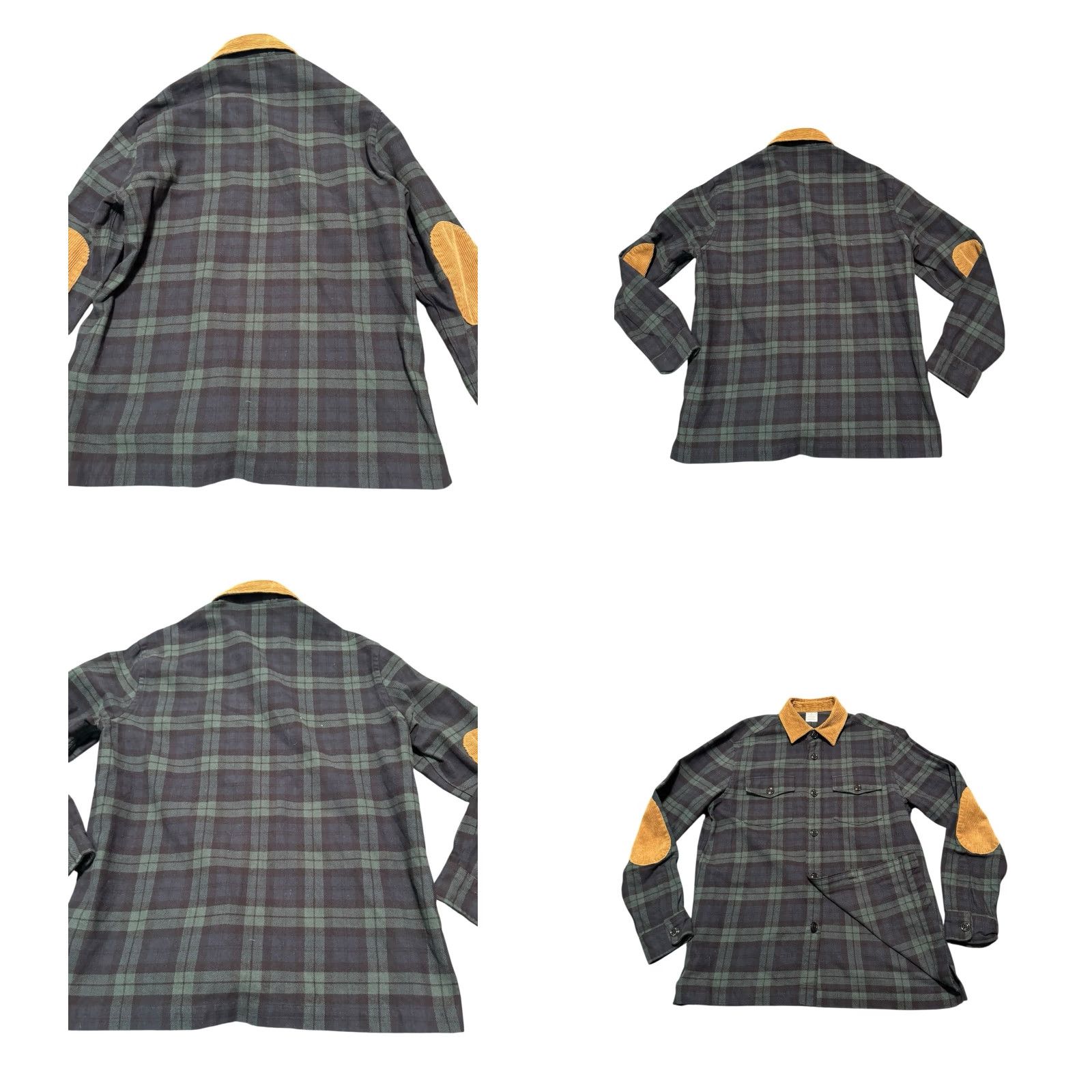 Brooks Brothers VINTAGE Brooks Brothers 1818 Flannel Shirt M Regular Plaid Green Cotton Long Sleeve Button-Up Collared Elbow Patches Men Regular Size US M / EU 48-50 / 2 - 8 Thumbnail