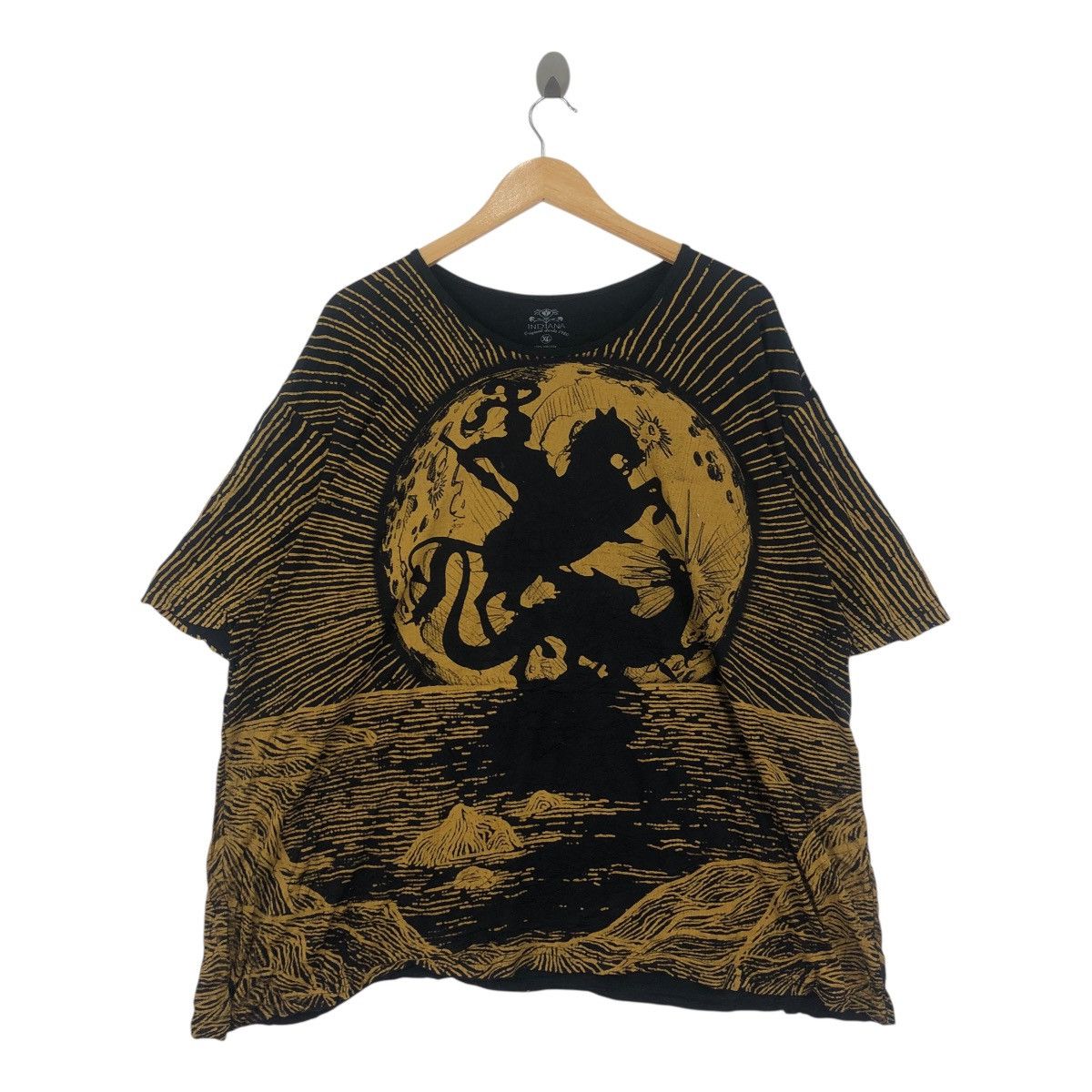 Vintage Vintage Oversized Mythic Warrior vs Serpent Graphic Size US XL / EU 56 / 4 - 1 Thumbnail