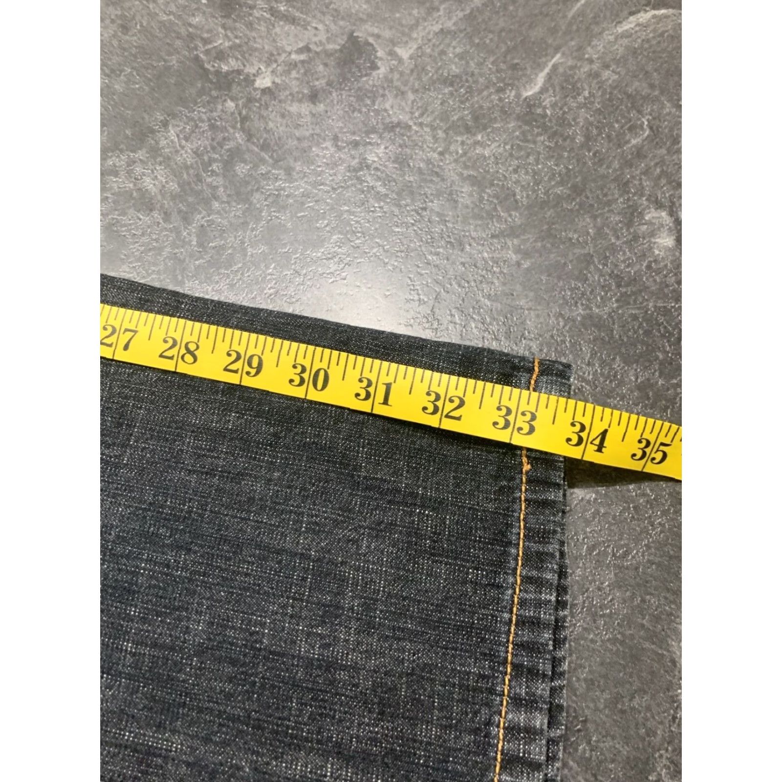 Vintage VINTAGE Girbaud Jeans Men 40 Waist Baggy Wide-Leg Black Cotton Embroidered 2000s Hip Hop Size US 40 / EU 56 - 6 Thumbnail