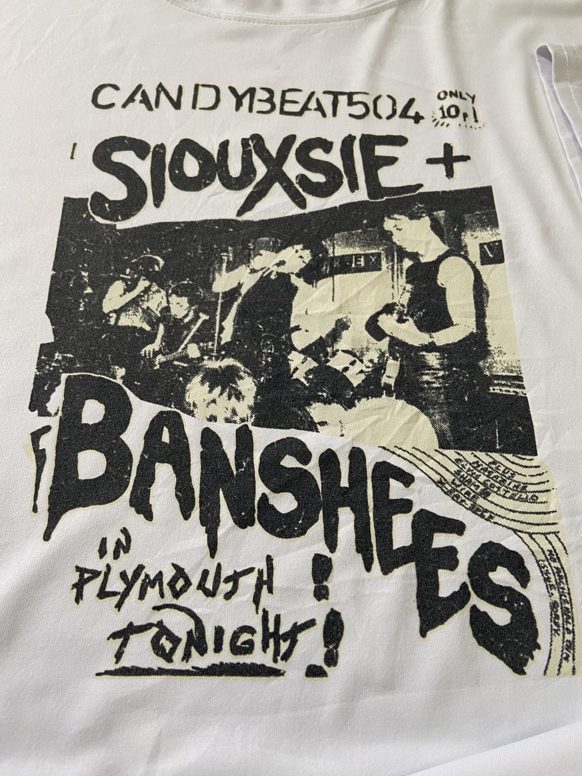 Vintage Vintage Siouxsie And The Banshees CandyBeat 504 Jersey Shirt Size US L / EU 52-54 / 3 - 2 Thumbnail
