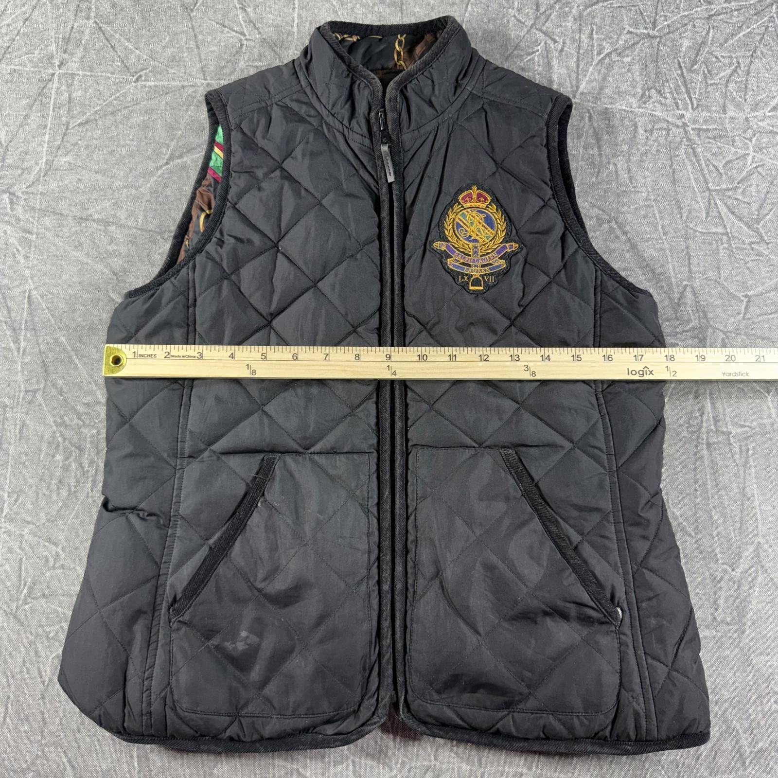 Polo Ralph Lauren Ralph Lauren Vest Womens Reversible Quilted Crest Equestrian Size M / US 6-8 / IT 42-44 - 7 Thumbnail
