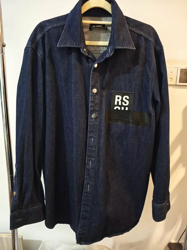 Raf Simons Raf Simons Classic Raf Simons Denim Shirt for Collectors-2 Size US M / EU 48-50 / 2 - 1 Thumbnail