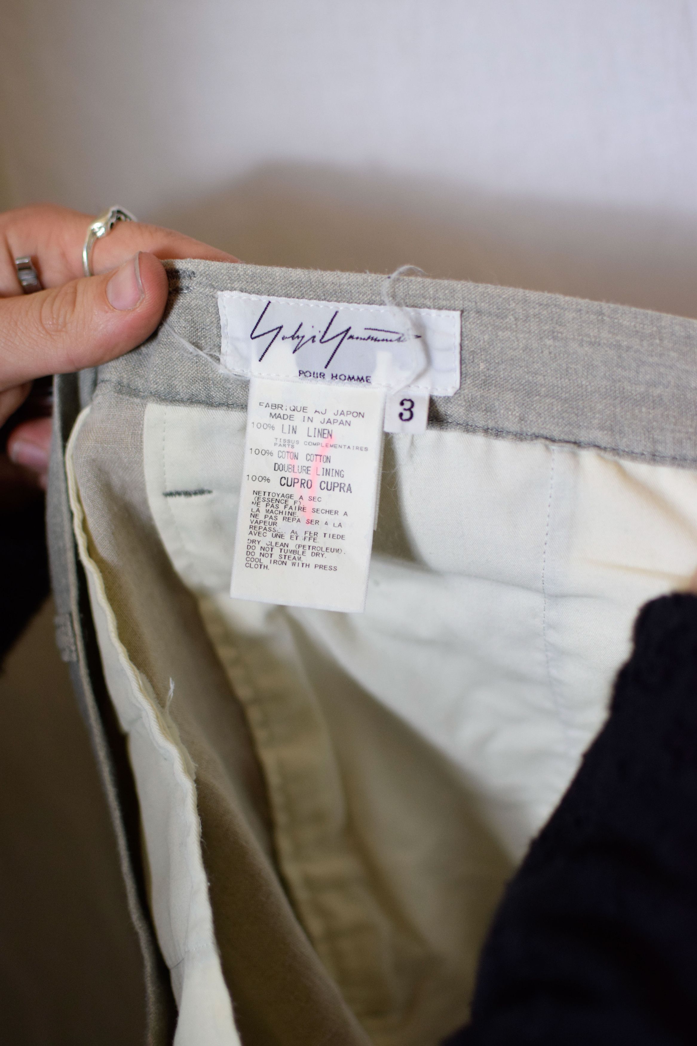 Yohji Yamamoto YYPH SS10 Linen Pants - HJ-P29-324 Size US 32 / EU 48 - 9 Thumbnail