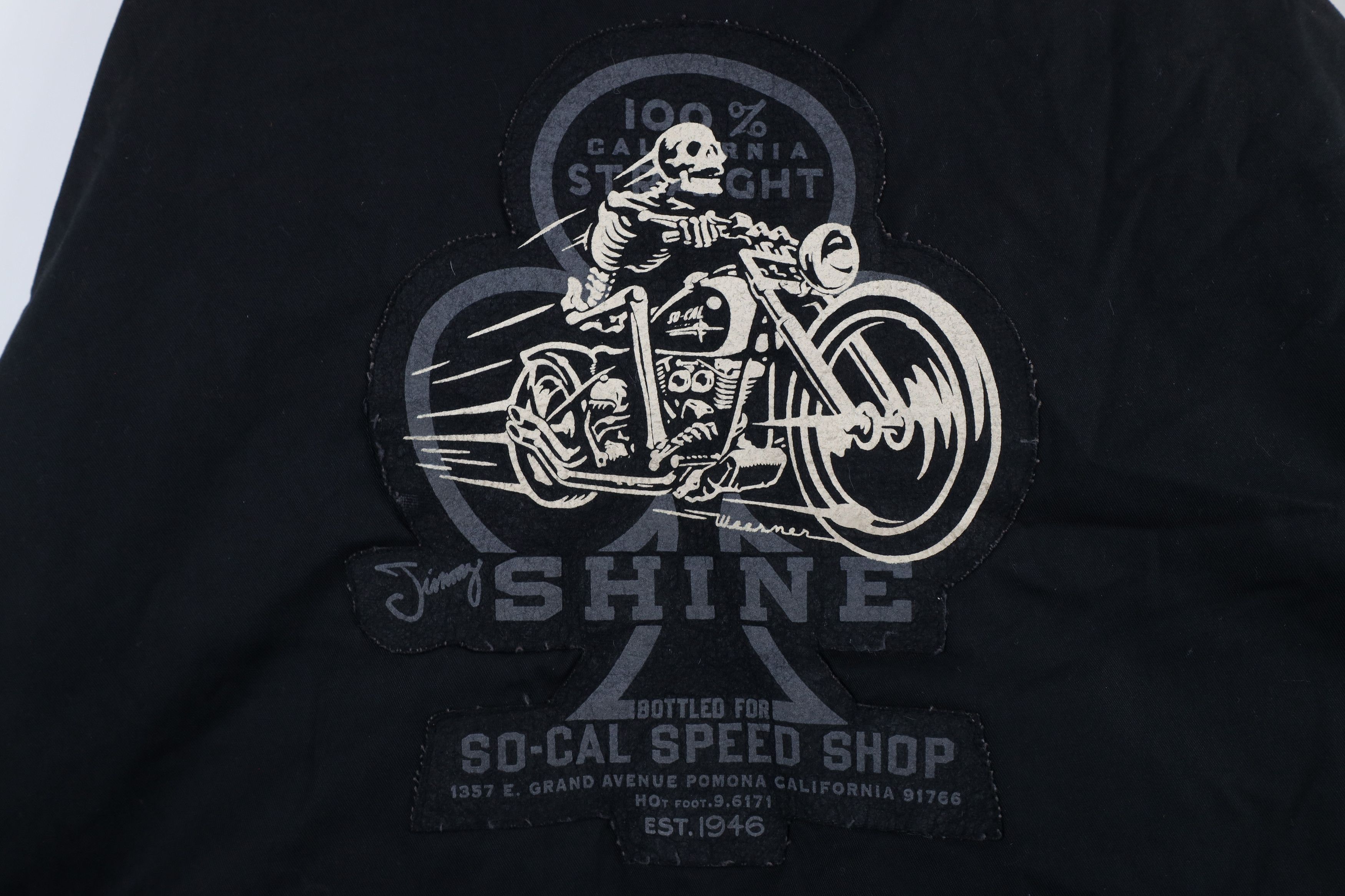 Dickies × Vintage Vintage Dickies So Cal Speed Shop Skeleton Bomber Jacket Size US XXL / EU 58 / 5 - 14 Thumbnail