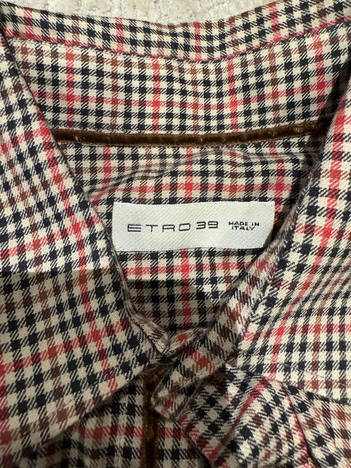 Etro Etro Designer Shirt Button Up Size US M / EU 48-50 / 2 - 3 Thumbnail