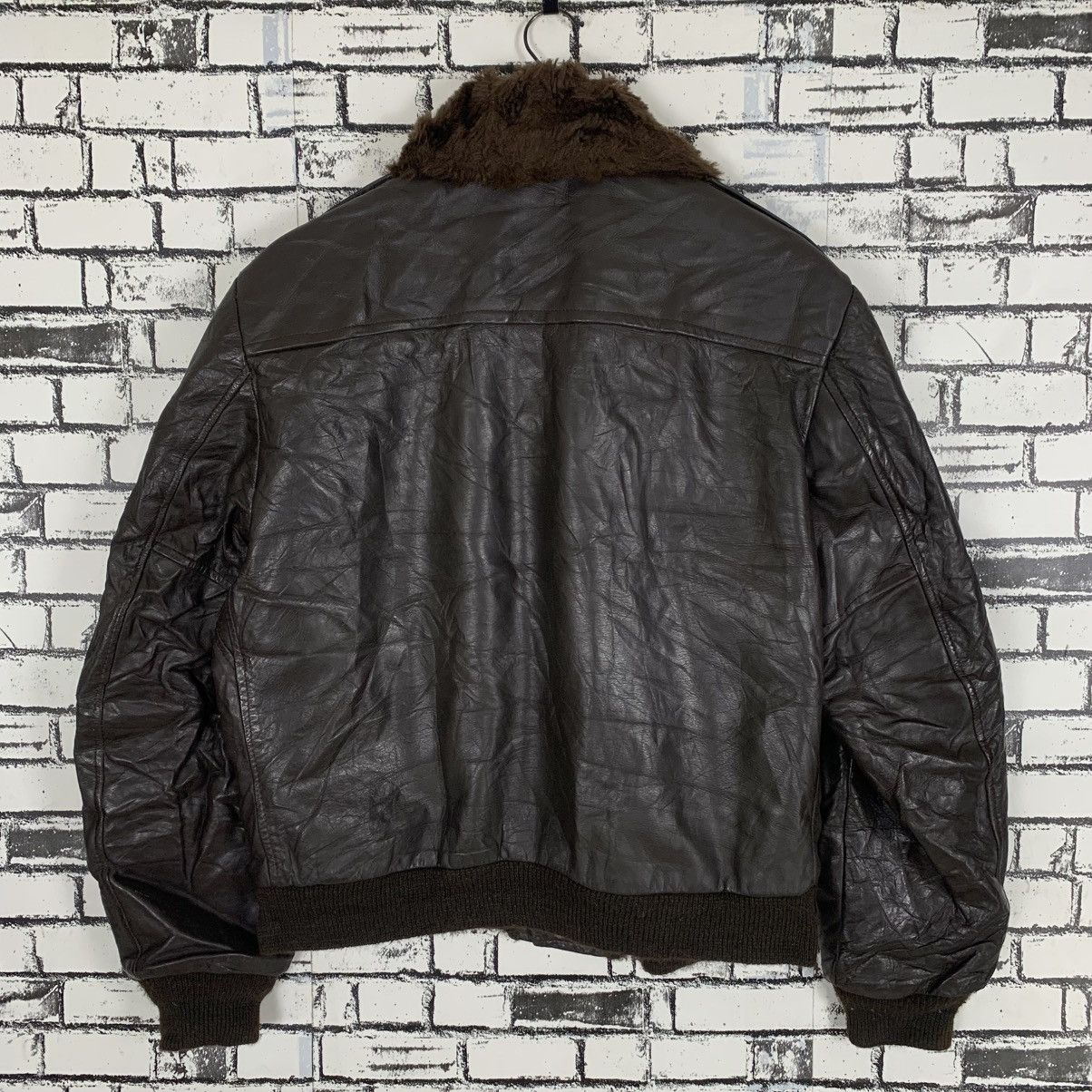Genuine Leather Vintage Cooper Genuine Leather Jacket Sherpa Bomber Jacket Size US M / EU 48-50 / 2 - 5 Thumbnail