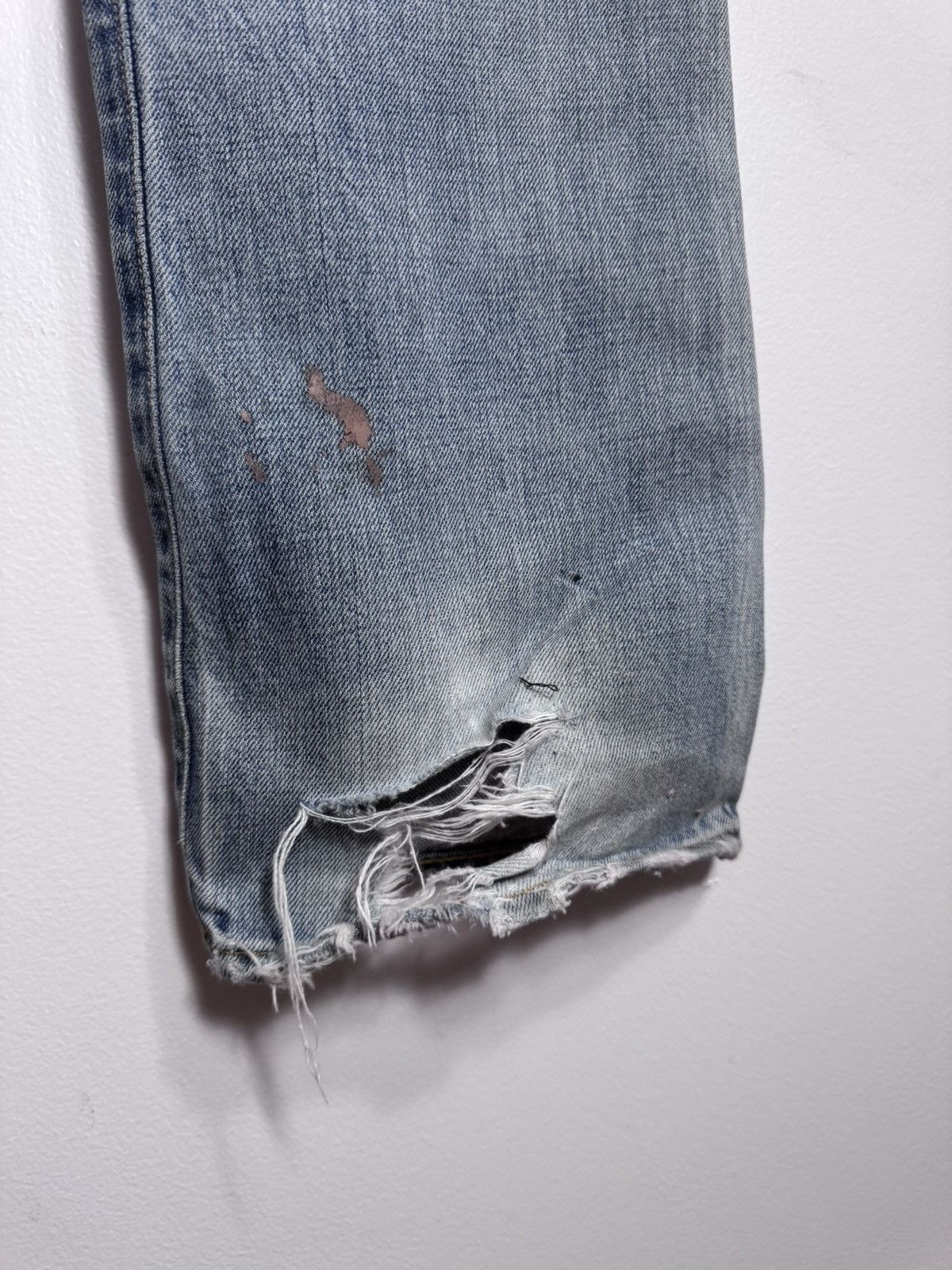 Polo Ralph Lauren × RRL Ralph Lauren RRL distress denim jeans Size US 32 / EU 48 - 9 Thumbnail