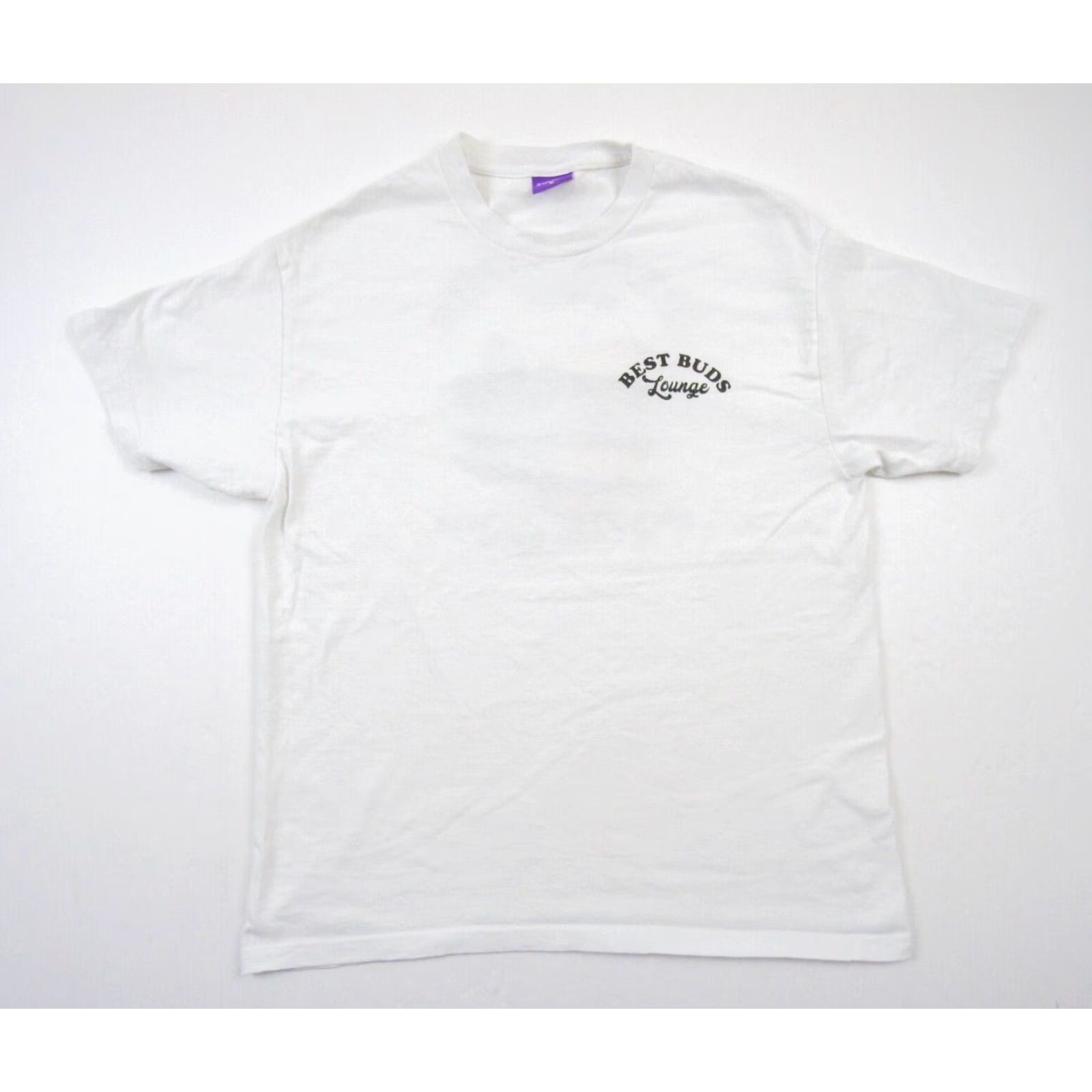 Vintage VINTAGE The High & Mighty Shirt Mens Large White Crewneck Short Sleeve T-Shirt All Seasons Mens Size US L / EU 52-54 / 3 - 3 Thumbnail