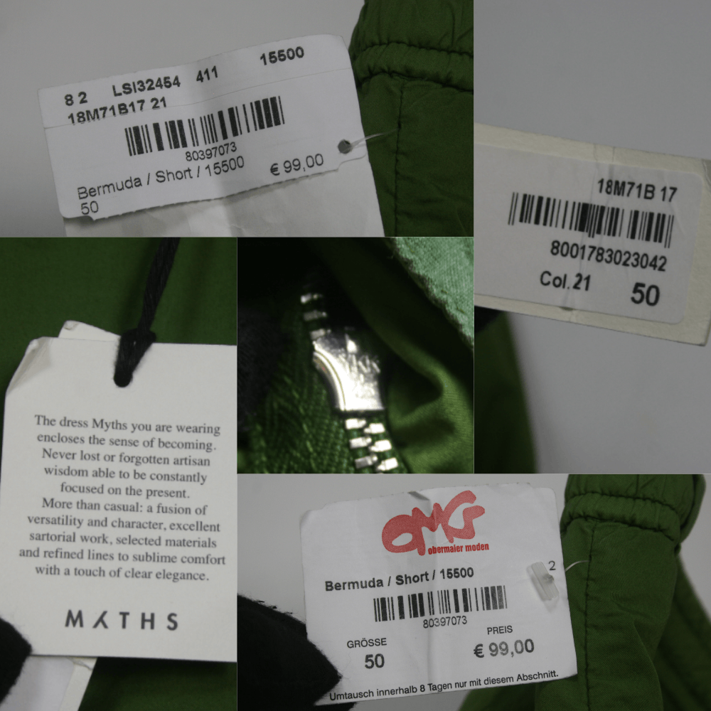 Other Myths Cotton Garment Washed Shorts Size US 32 / EU 48 - 12 Thumbnail