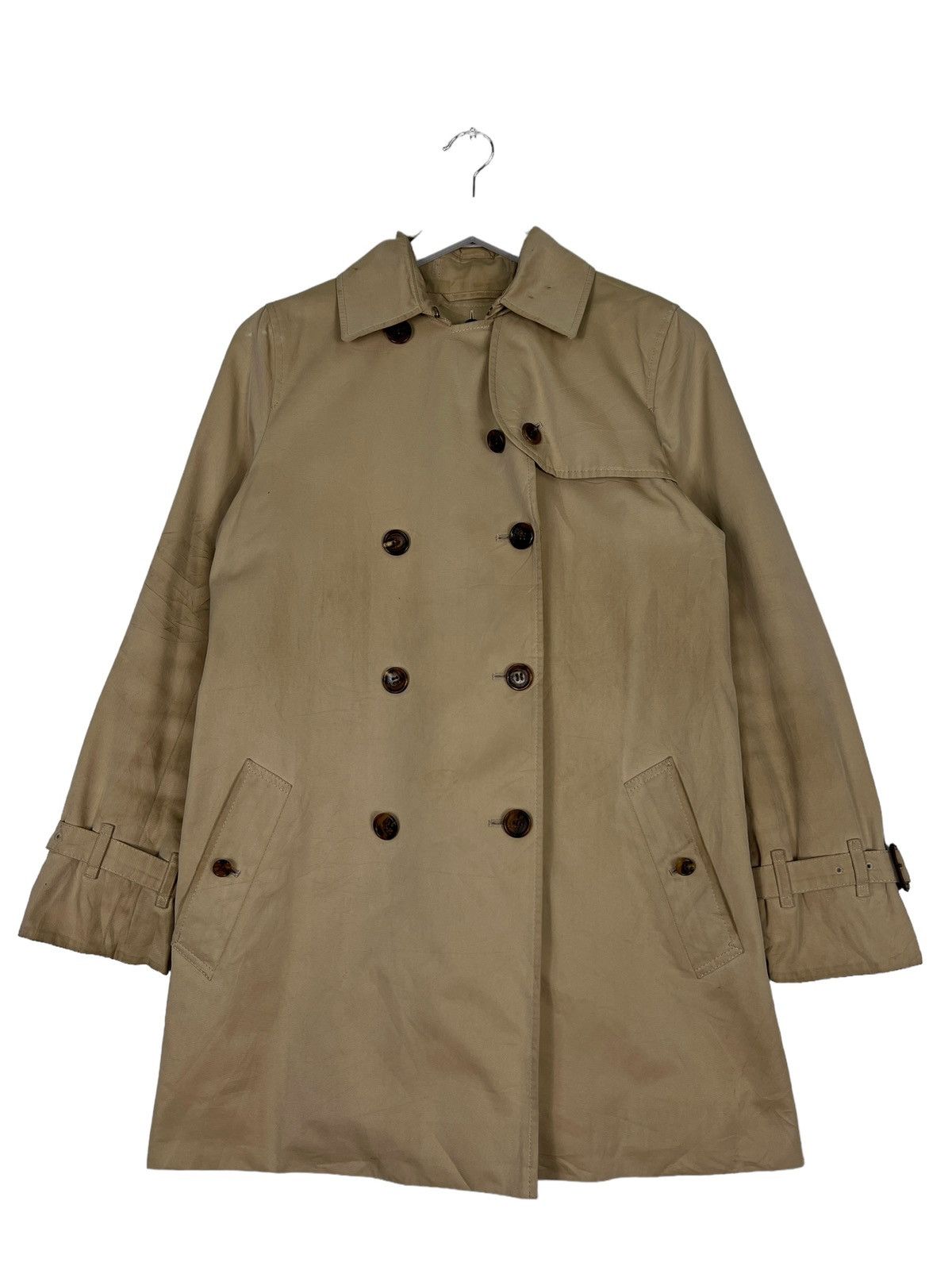 Burberry 🔥 BURBERRY LINER NOVA CHECK TRENCH COAT Size US S / EU 44-46 / 1 - 5 Thumbnail