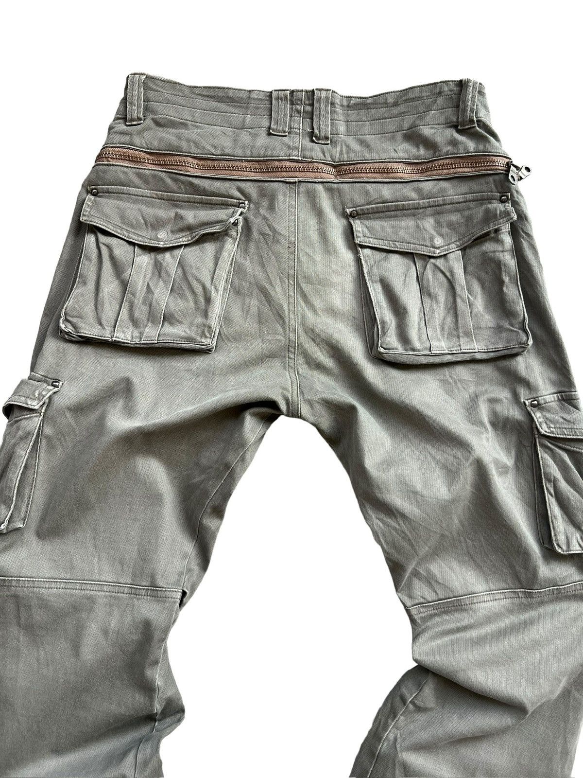 Hysteric Glamour Boycott Multipocket Bondage Green Pants 30x31 Size US 30 / EU 46 - 4 Thumbnail