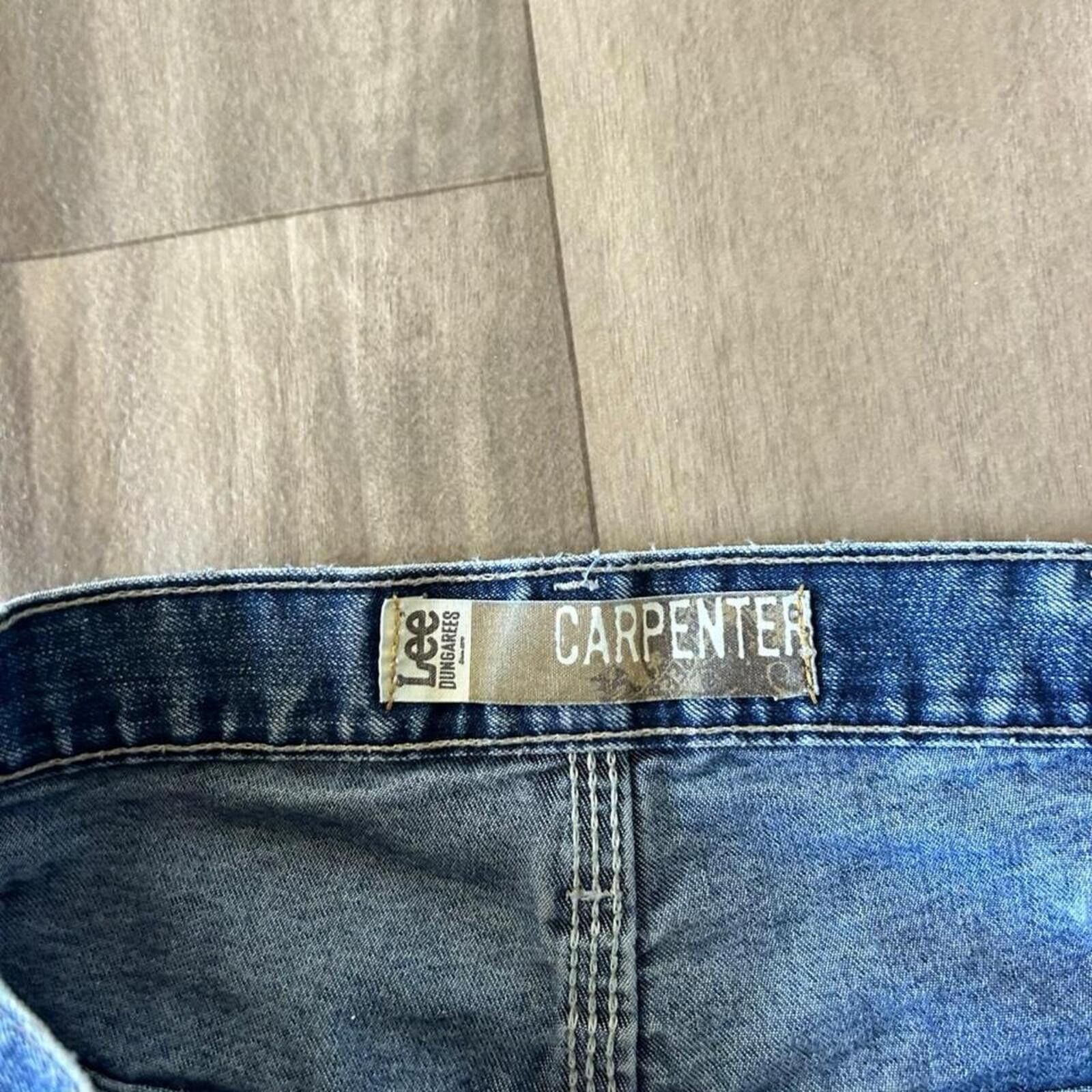 Lee Vintage Baggy Lee Carpenter Blue Denim Jeans size 36/30 Size US 36 / EU 52 - 4 Thumbnail