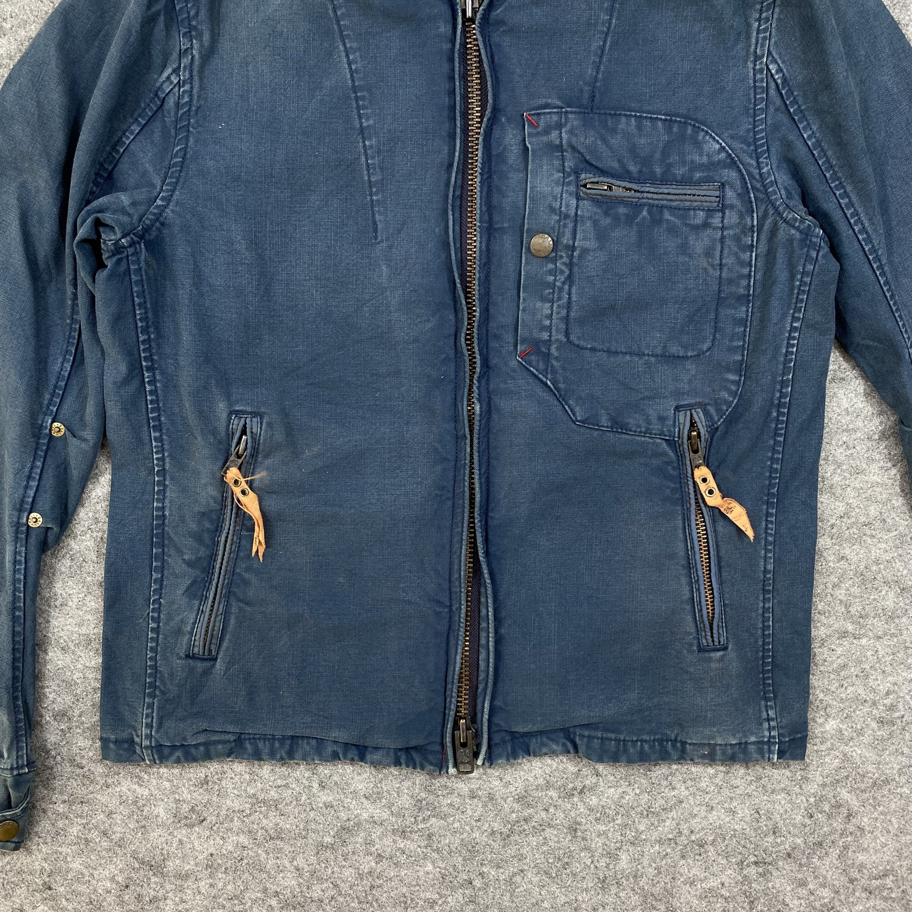 Japanese Brand VTG Japan Gifu Take Indigo Dye Work Jacket-J562 Size US M / EU 48-50 / 2 - 7 Thumbnail