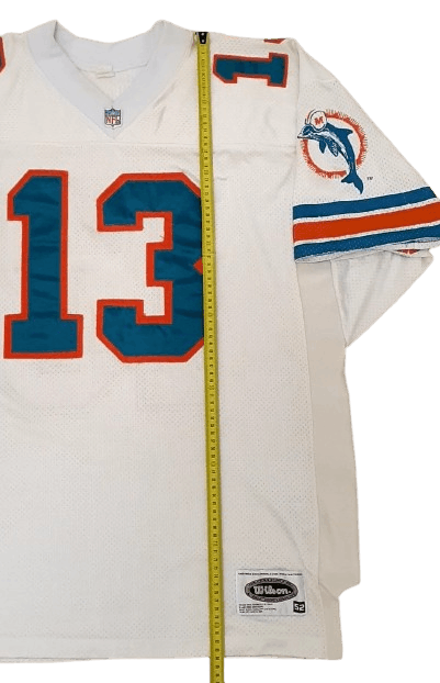 NFL × Wilson Dan Marino Miami Dolphins Authentic Sewn Wilson Jersey 52 Size US L / EU 52-54 / 3 - 5 Thumbnail
