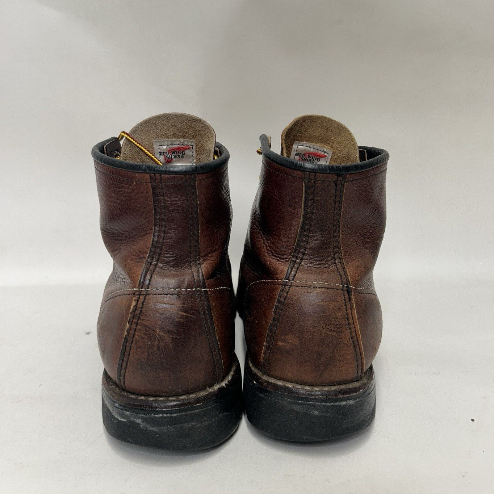 Red Wing Red Wing Roughneck 6-inch Moc Work Boots “Dark Brown” 8146 Size US 12 / EU 45 - 5 Thumbnail
