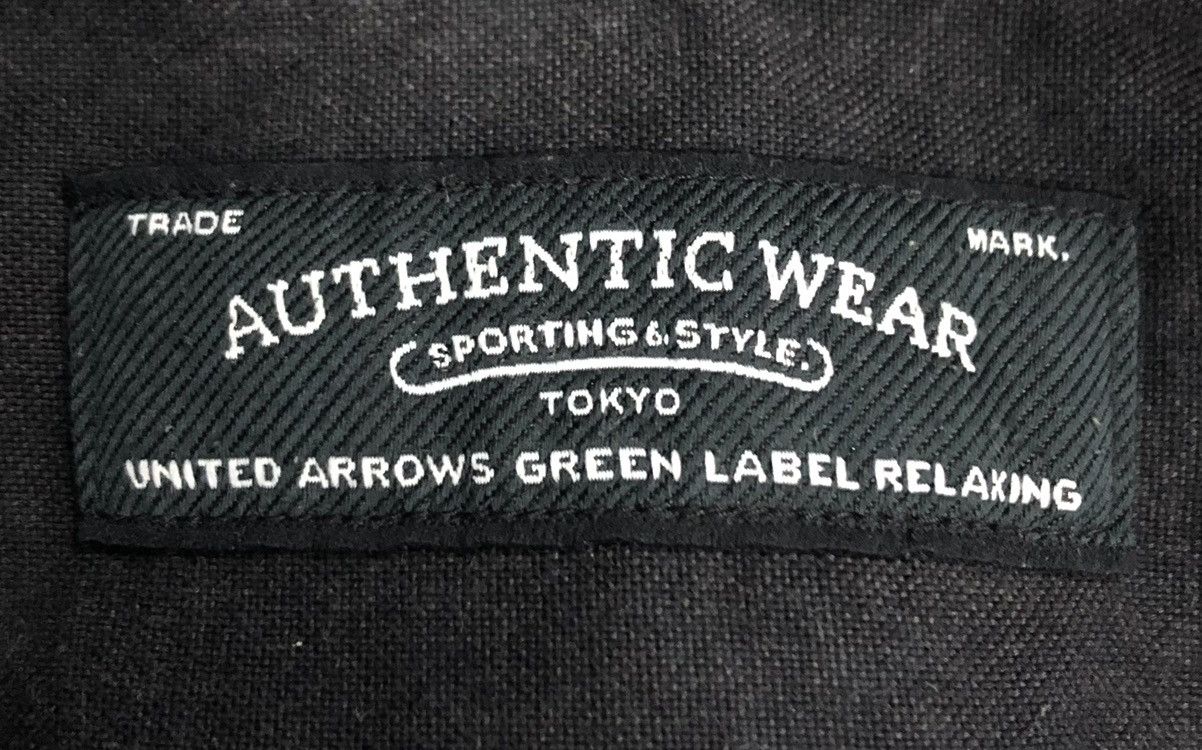 United Arrows × Vintage United Arrows Green Label Relaxing Black - Button-Down Shirt Size US M / EU 48-50 / 2 - 12 Thumbnail
