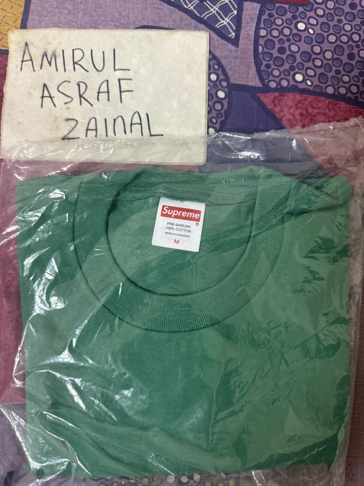 Supreme Supreme Tape Tee Size US M / EU 48-50 / 2 - 1 Thumbnail