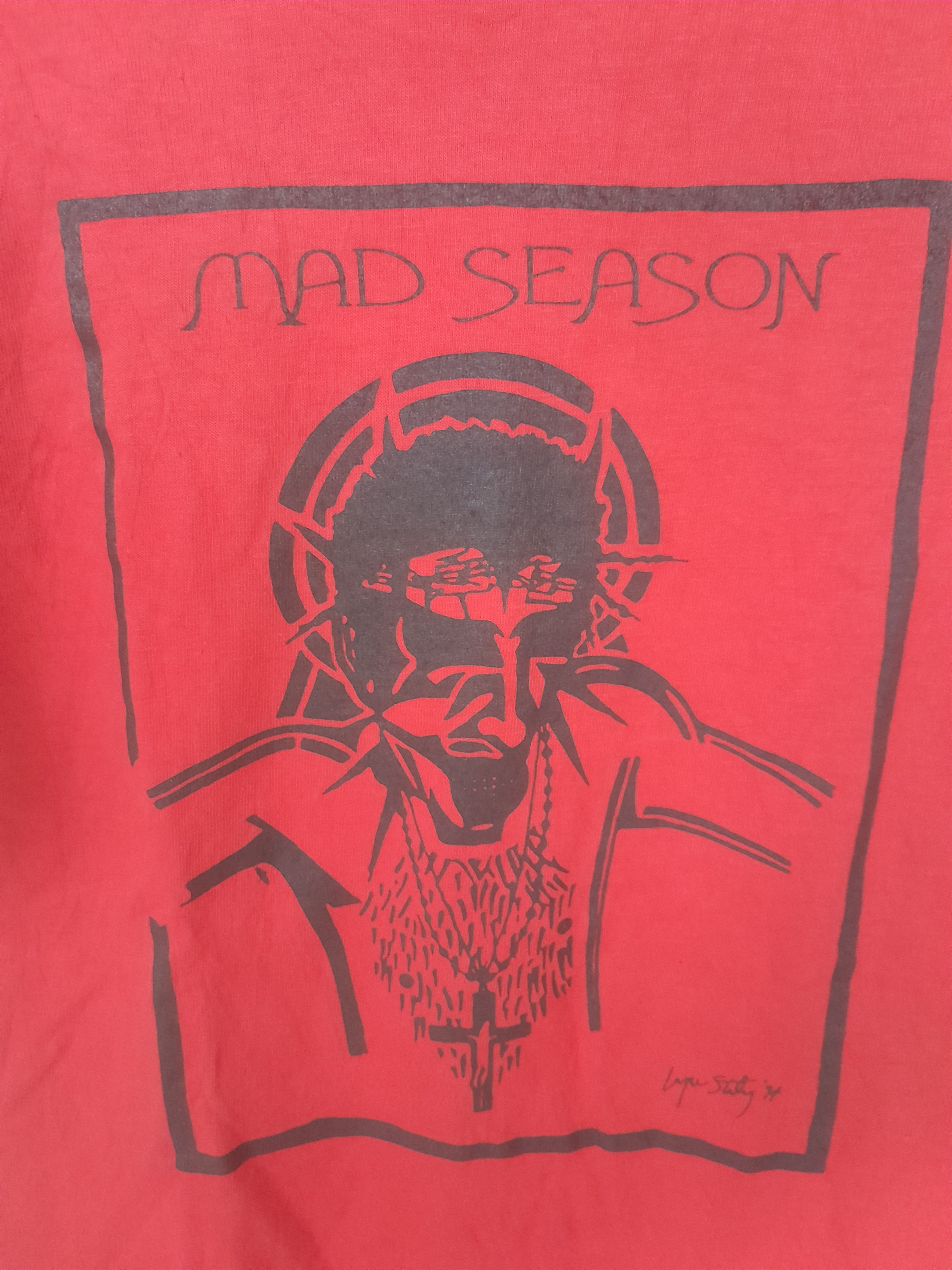 Band Tees Mad season Size US S / EU 44-46 / 1 - 3 Thumbnail