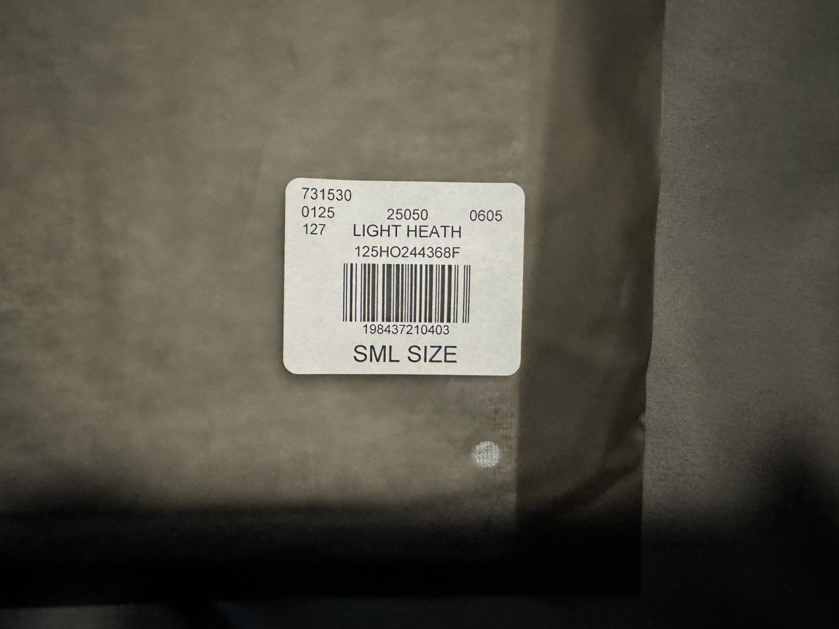 Essentials × Fear of God Essentials FOG Jersey Crewneck T-Shirt Light Heather Grey Size US S / EU 44-46 / 1 - 19 Thumbnail