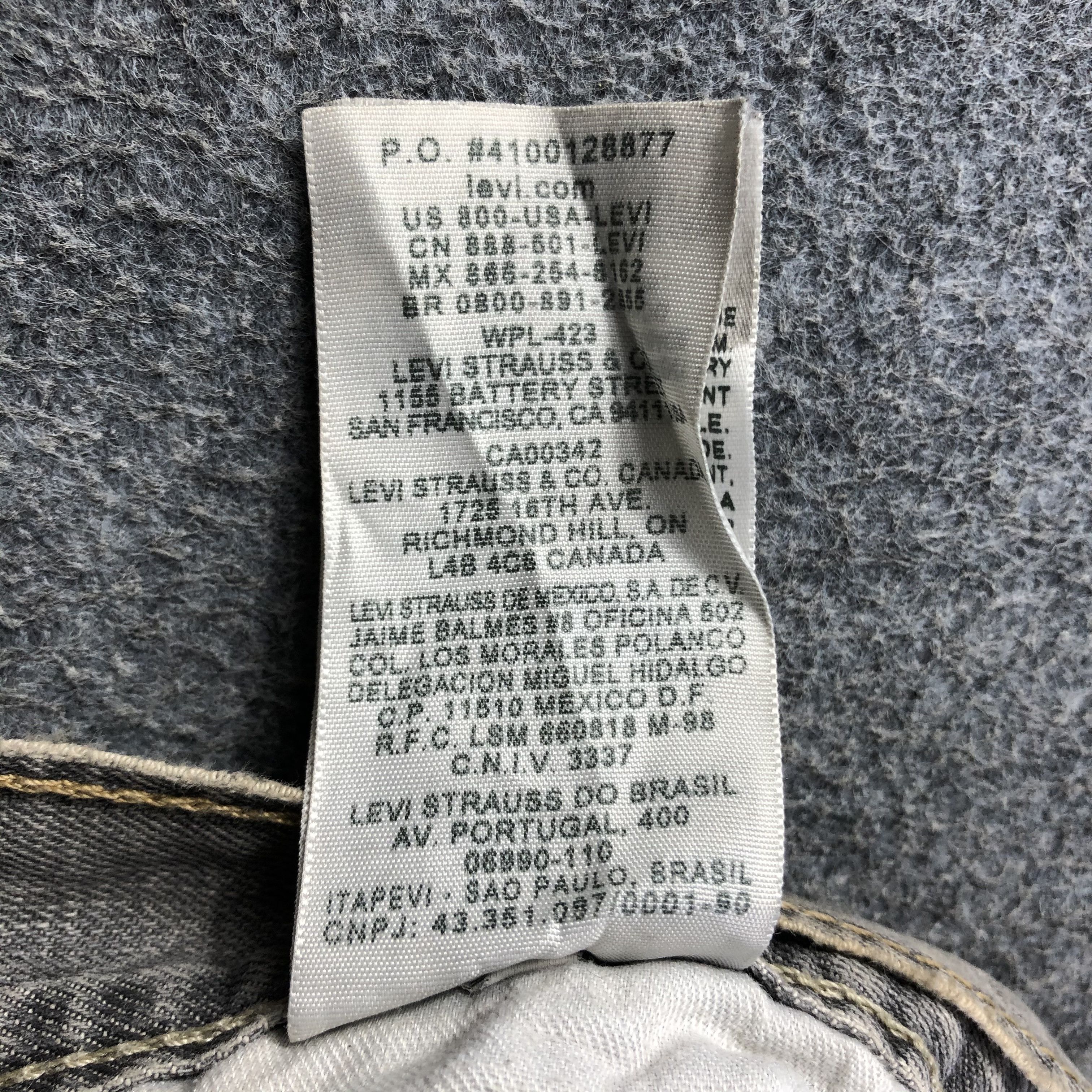 Levi's Vintage Levis 514 Jeans-J3293 Size US 31 - 11 Thumbnail