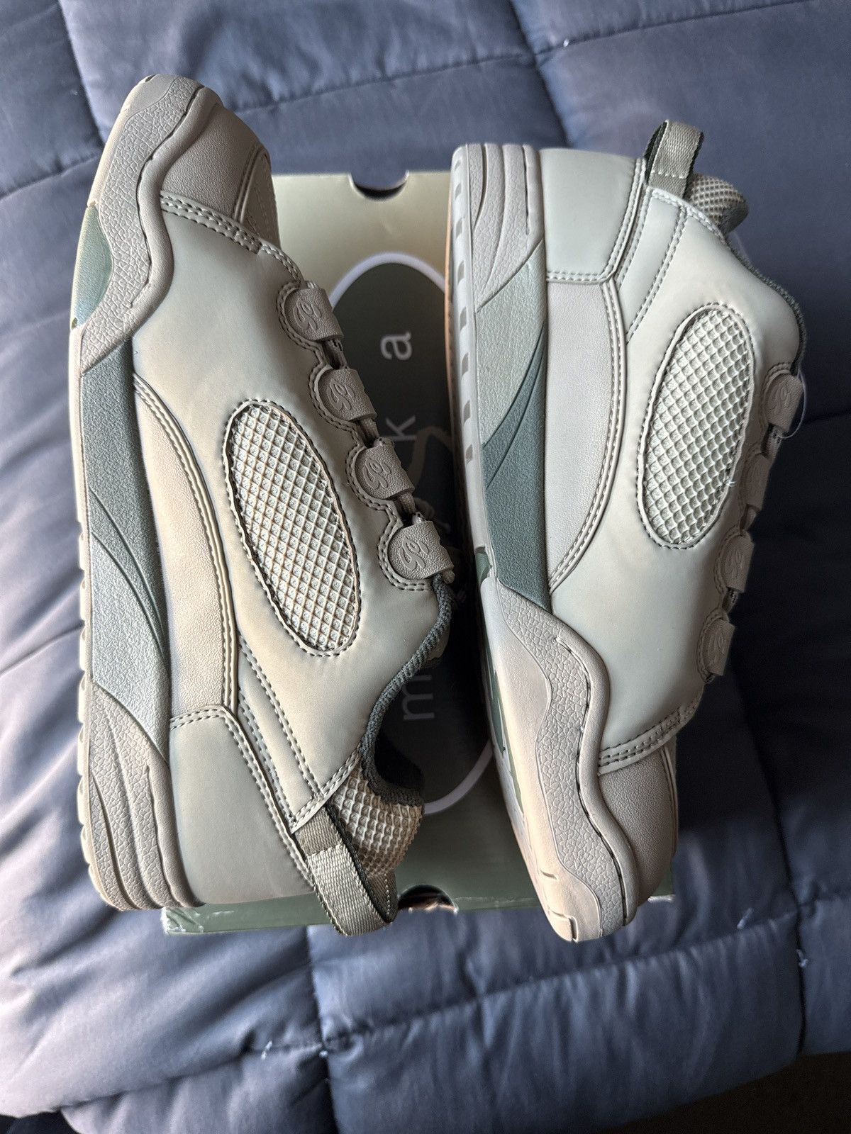 eS éS Muska “Tan & Green” Size US 11.5 / EU 44-45 - 5 Thumbnail