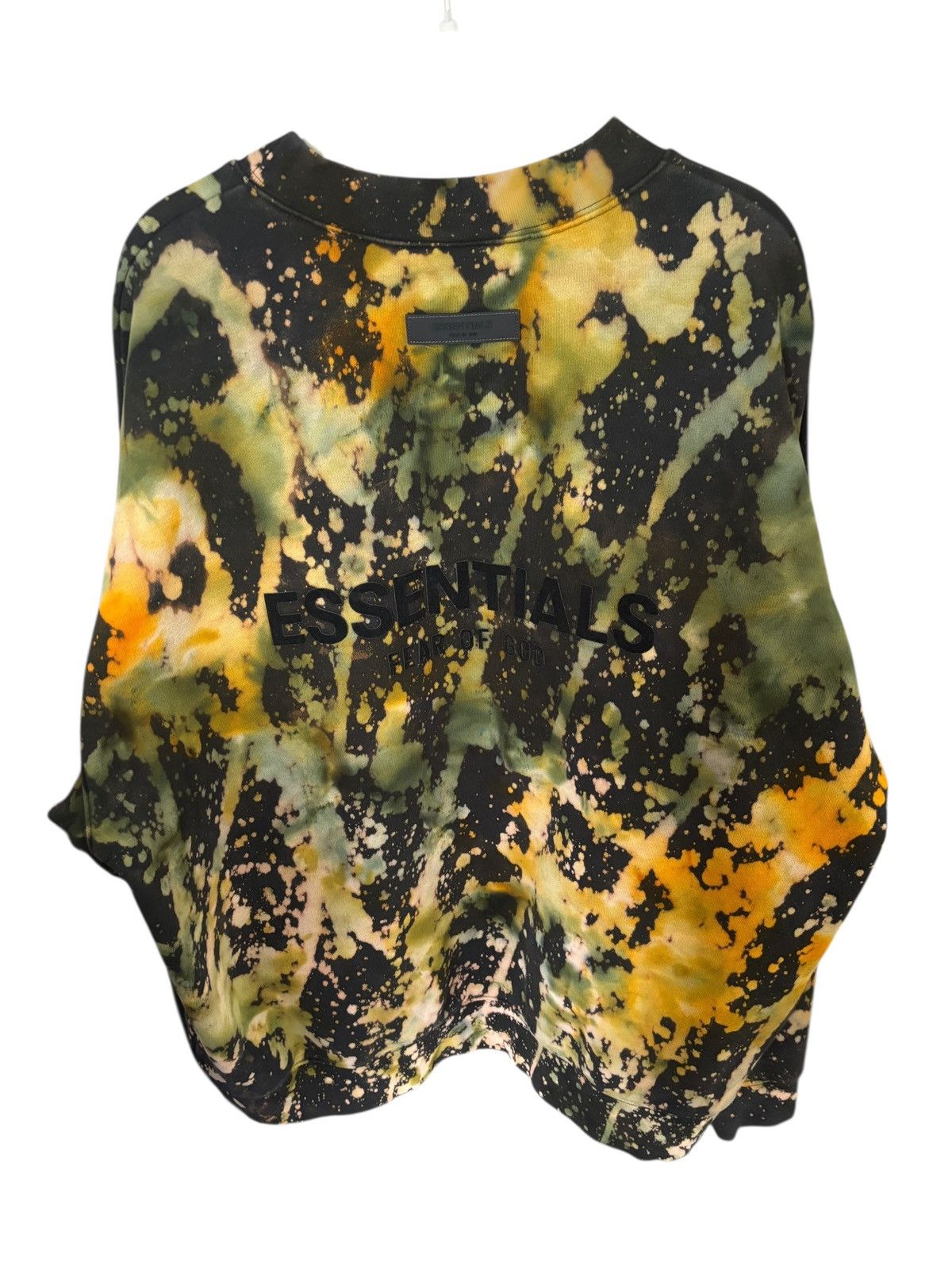 Essentials Custom Tie-dye Fear of God Essentials Logo Sweatshirt Size US XL / EU 56 / 4 - 5 Thumbnail
