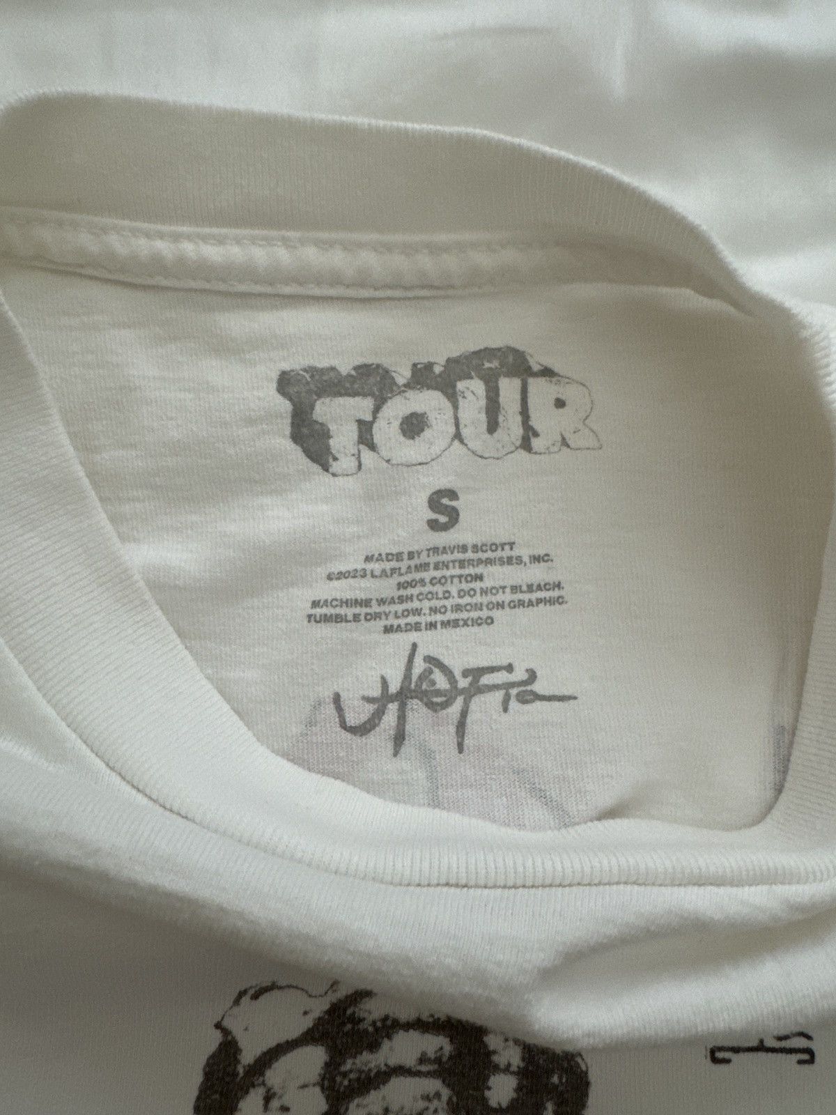 Travis Scott Travis Scott Tour Shirt "I Can See The Future" Size US S / EU 44-46 / 1 - 3 Thumbnail