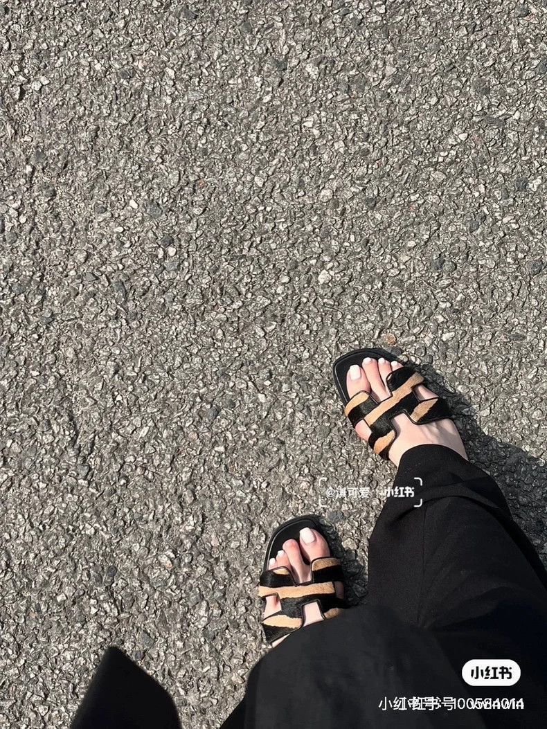 Hermes Hermes Zebra Print High Heel Slides-2506 Size US 7 / IT 37 - 6 Thumbnail