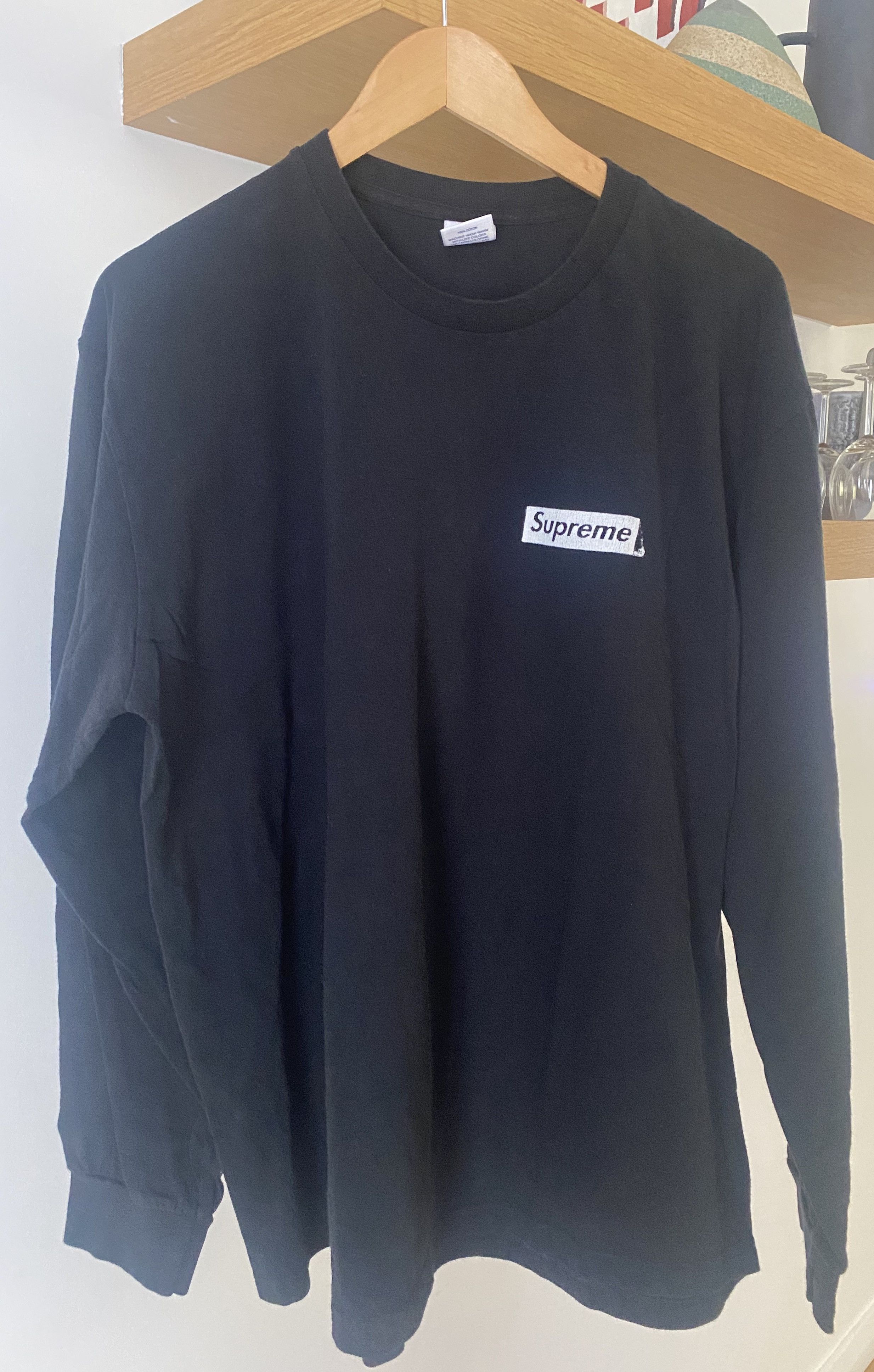 Supreme Supreme SS20 Supreme Sacred Unique Sleeves T-Shirt Black XL Size US XL / EU 56 / 4 - 1 Thumbnail