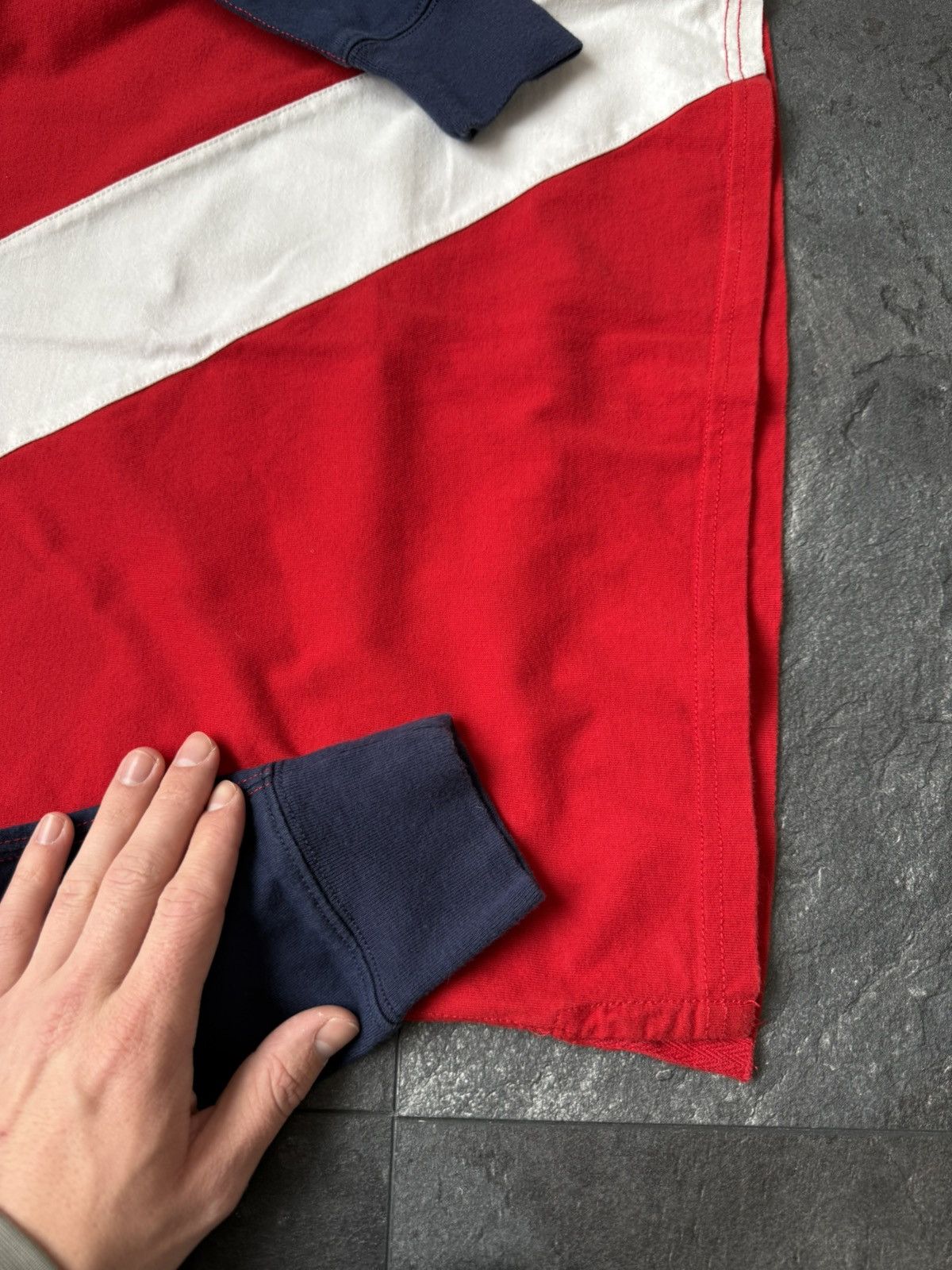 Polo Ralph Lauren × Vintage Vintage polo Ralph Lauren rugby long sleeve Size US XS / EU 42 / 0 - 8 Thumbnail