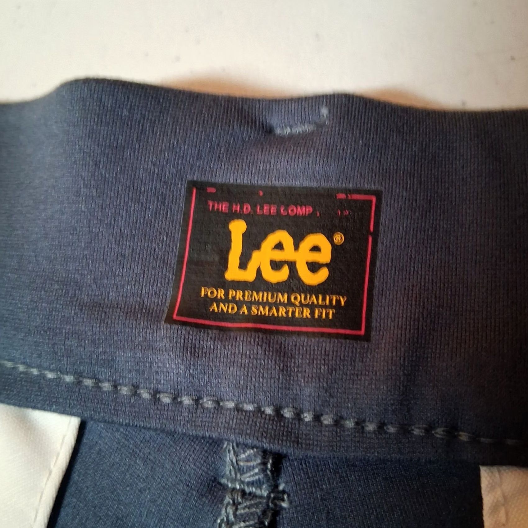 Lee Lee Pants Women 16 Wide Leg High Rise Deep Waters Blue NEW Ultra Soft Waistband Size 38" / US 16 / IT 52 - 4 Thumbnail