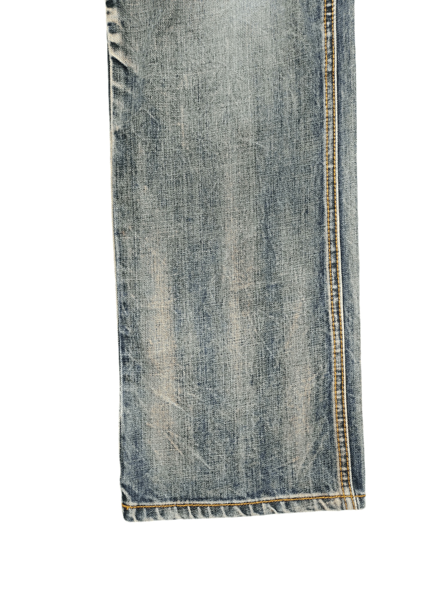 Comme des Garcons × Undercover Vintage Y2k Tough Jeansmith Clawmark Distress Faded Jeans Size US 30 / EU 46 - 6 Thumbnail
