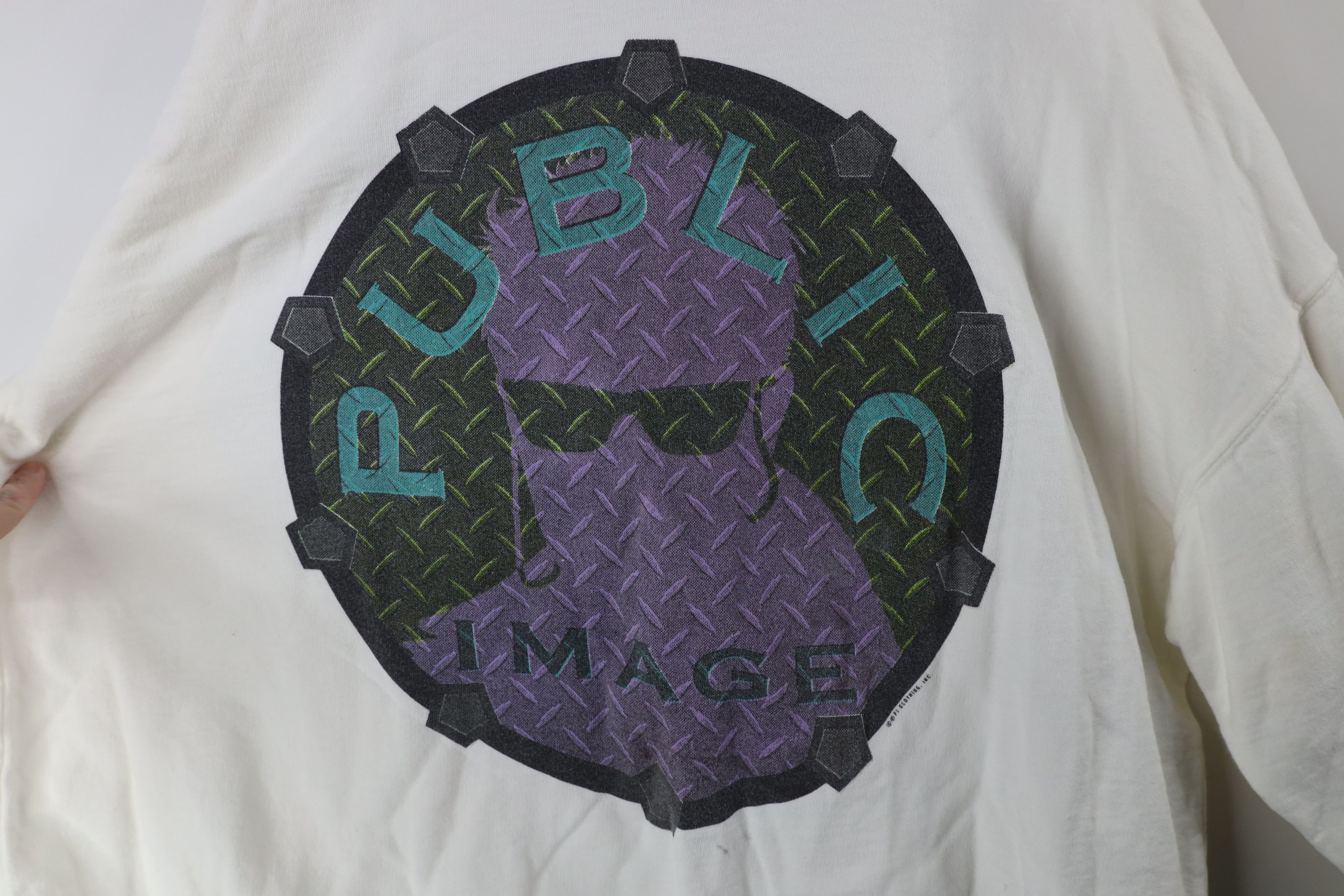 Vintage Vintage 80s Public Image Ltd Band Crewneck Sweatshirt USA Size US L / EU 52-54 / 3 - 10 Thumbnail