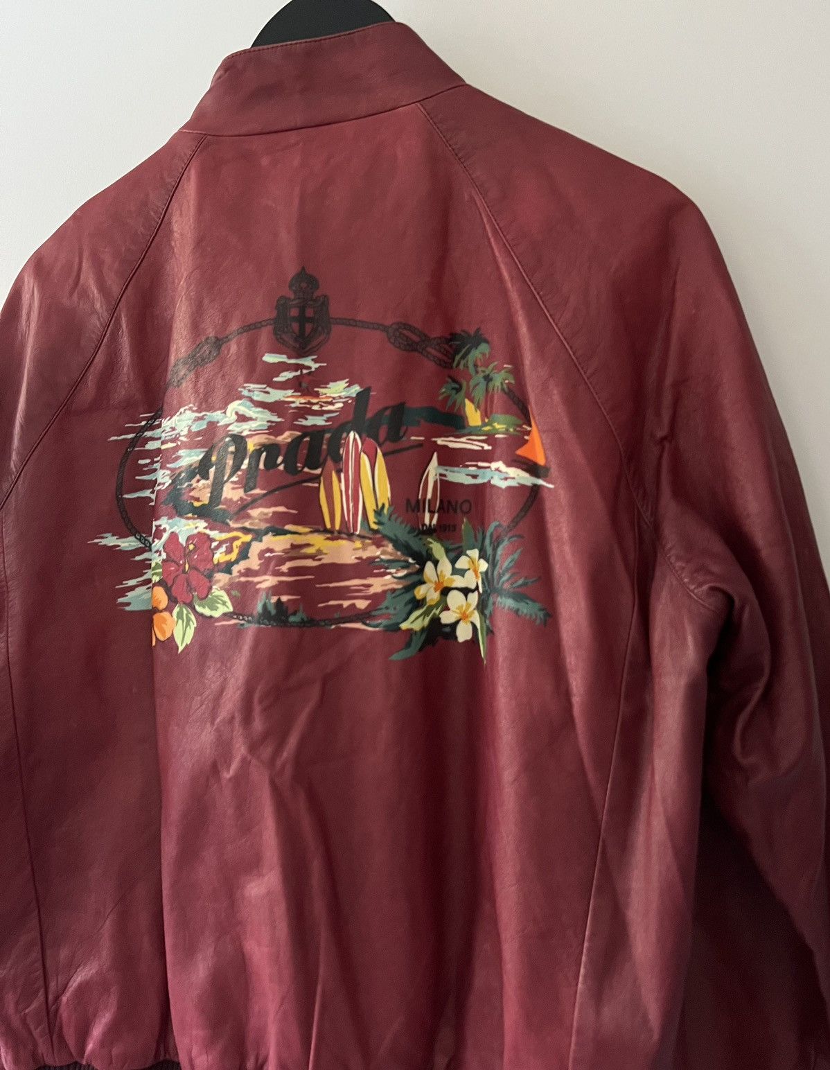 Prada Prada FW17 Leather Jacket Size US M / EU 48-50 / 2 - 4 Thumbnail