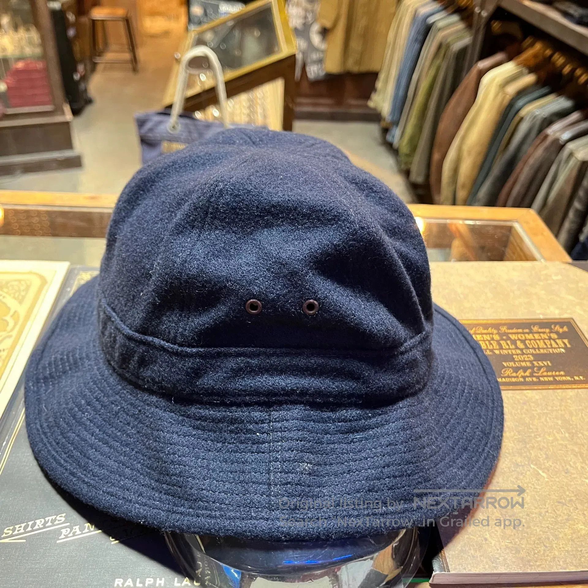 RRL Ralph Lauren RRL Wool Blend Bucket Hat. Size ONE SIZE - 3 Thumbnail