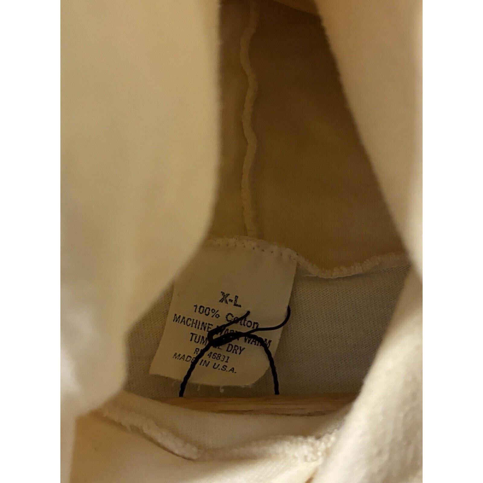 Other Vintage 70s 80s disney world tan beige spellout hoodie Sz XL Size US XL / EU 56 / 4 - 5 Thumbnail
