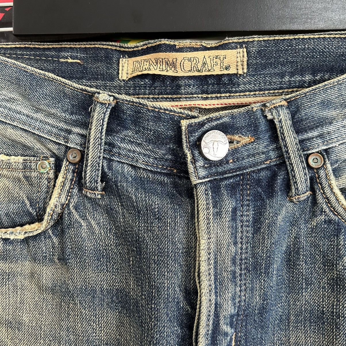 Vintage Vintage Denim Craft Selvedge Distressed Denim Size US 31 - 7 Thumbnail