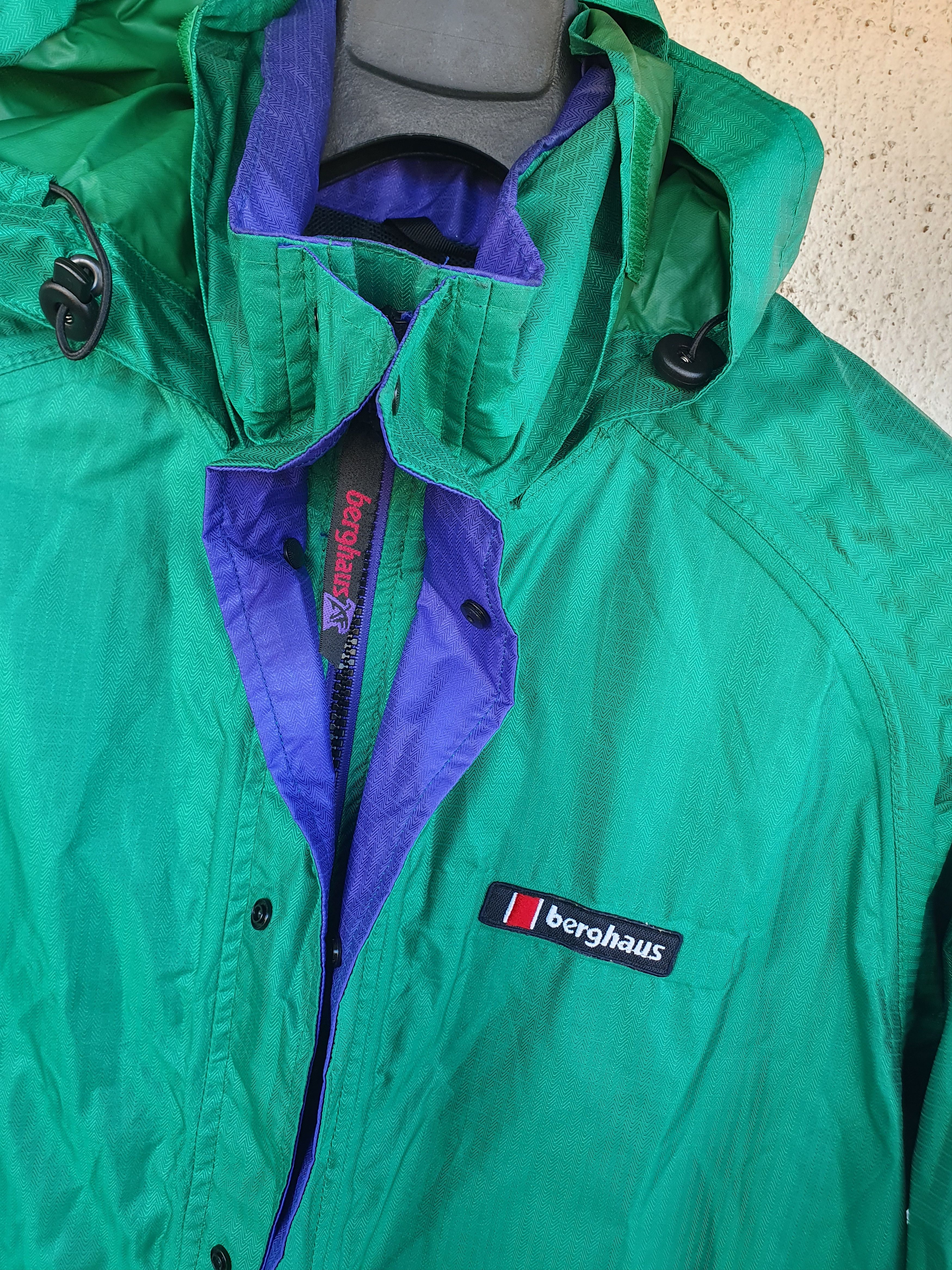 Berghaus × Vintage Berghaus XF Aquafoil Vintage Indra Jacket Hooded sz M Size US M / EU 48-50 / 2 - 11 Thumbnail