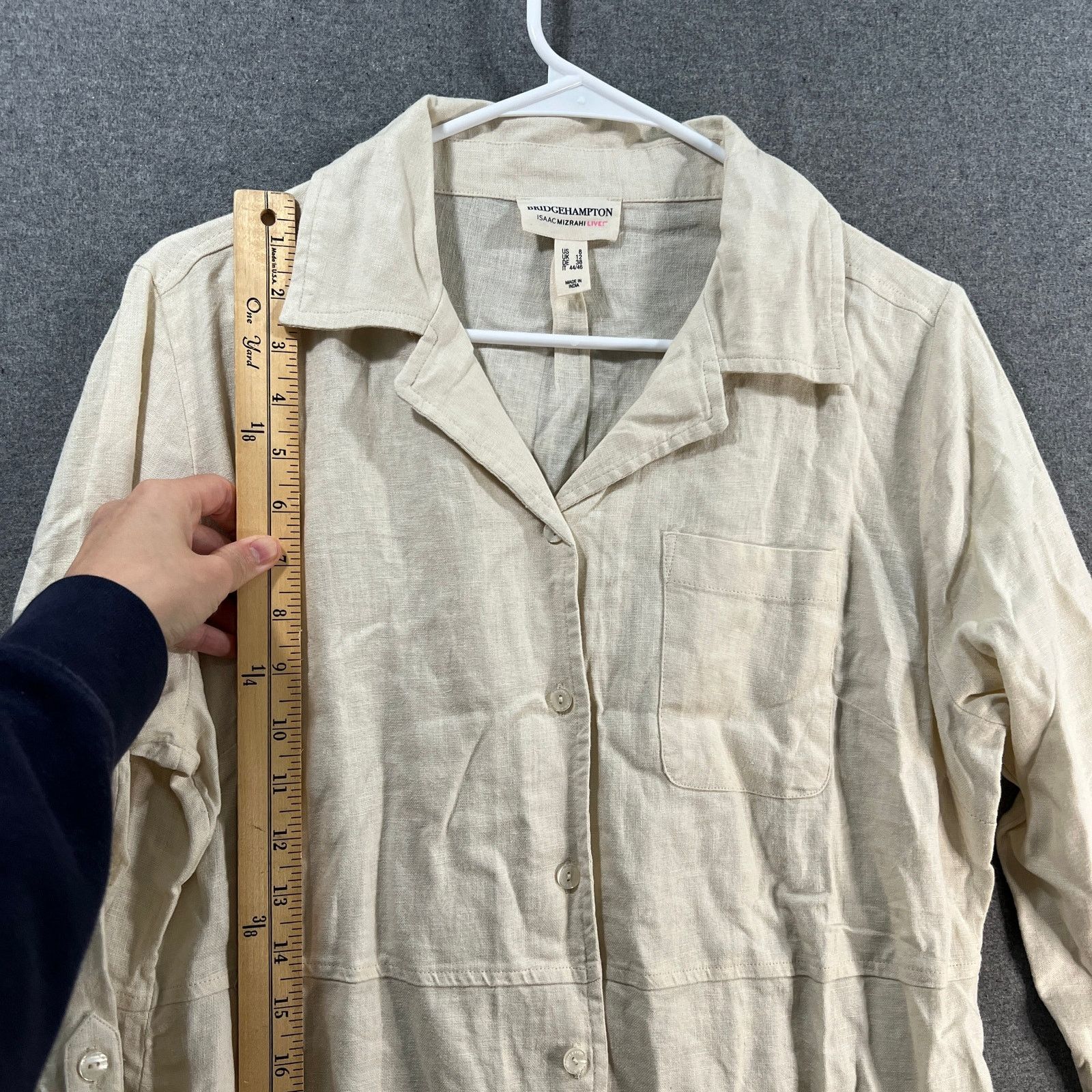 Isaac Mizrahi Isaac Mizrahi LIVE! Regular Bridgehampton Linen Size M / US 6-8 / IT 42-44 - 13 Thumbnail