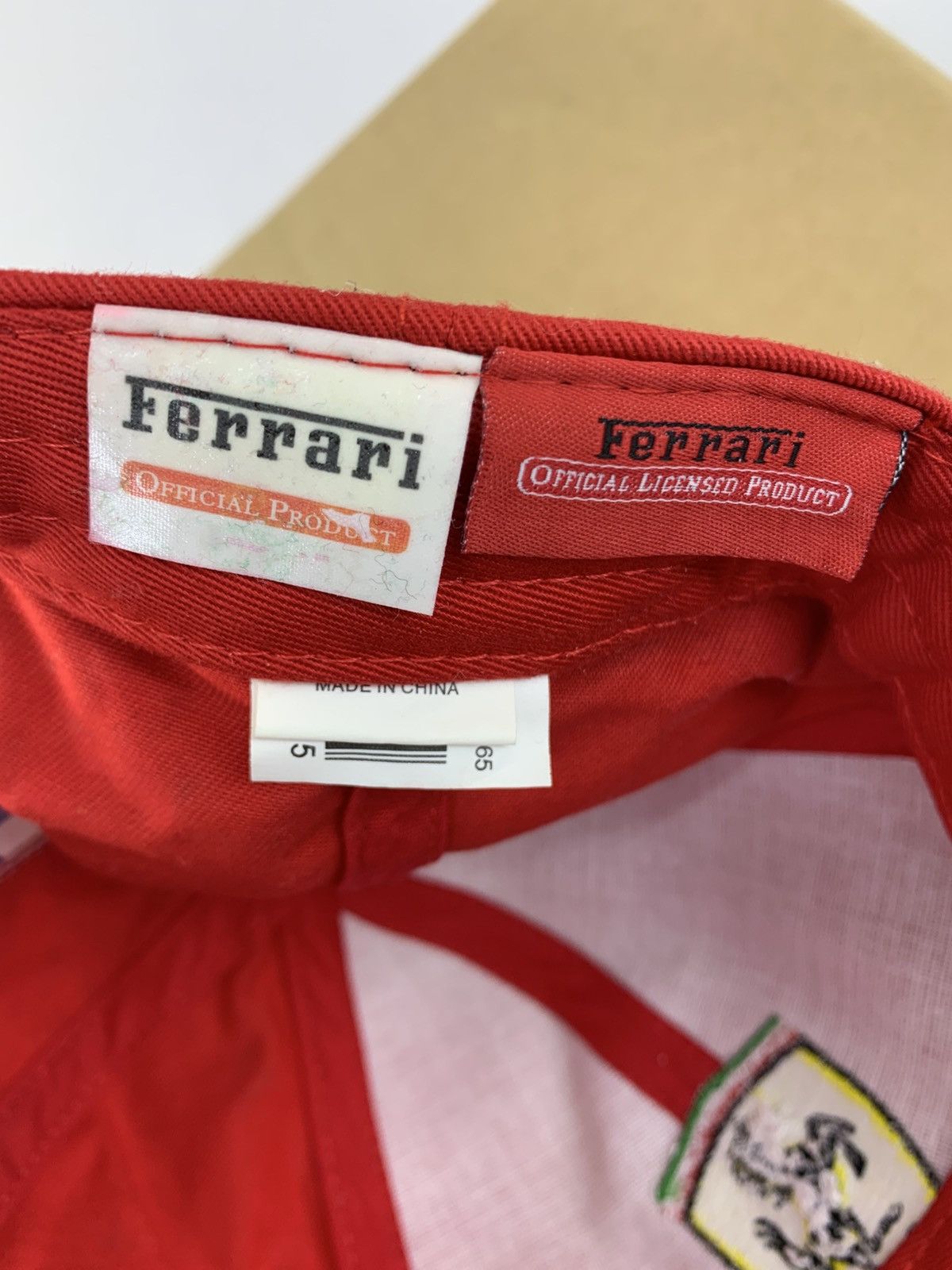 Ferrari Ferrari F1 Baseball Cap Kimi Raikonen Official Product Size ONE SIZE - 8 Thumbnail