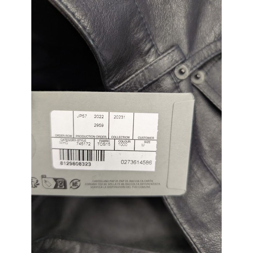 Balenciaga o1rshd1 Soft Matte Leather Medium Fit Pants in Black Size US 32 / EU 48 - 20 Thumbnail