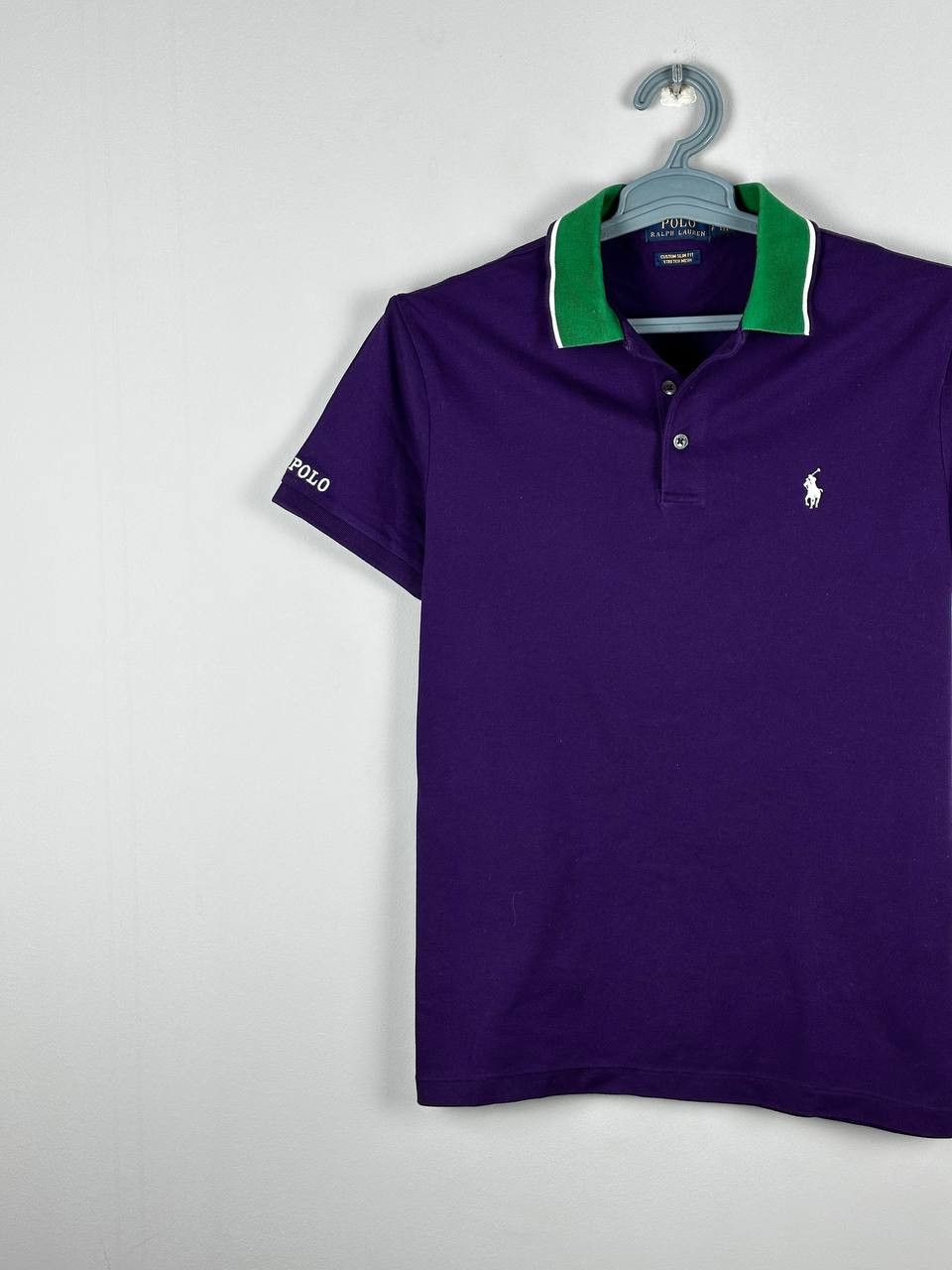 Polo Ralph Lauren Polo Ralph Lauren Purple Wimbledon Polo T Shirt Size US S / EU 44-46 / 1 - 3 Thumbnail