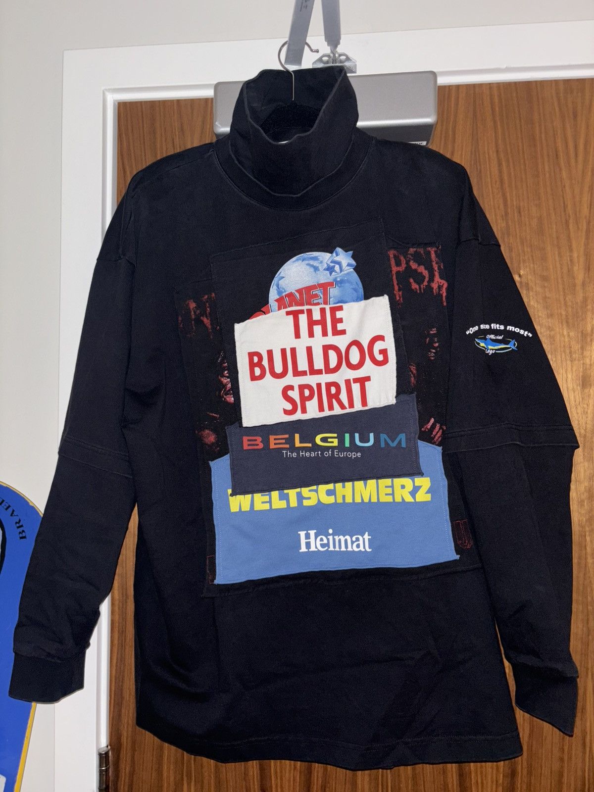 Vetements Vtg Black VETEMENTS The Bulldog Spirit Size US M / EU 48-50 / 2 - 1 Thumbnail